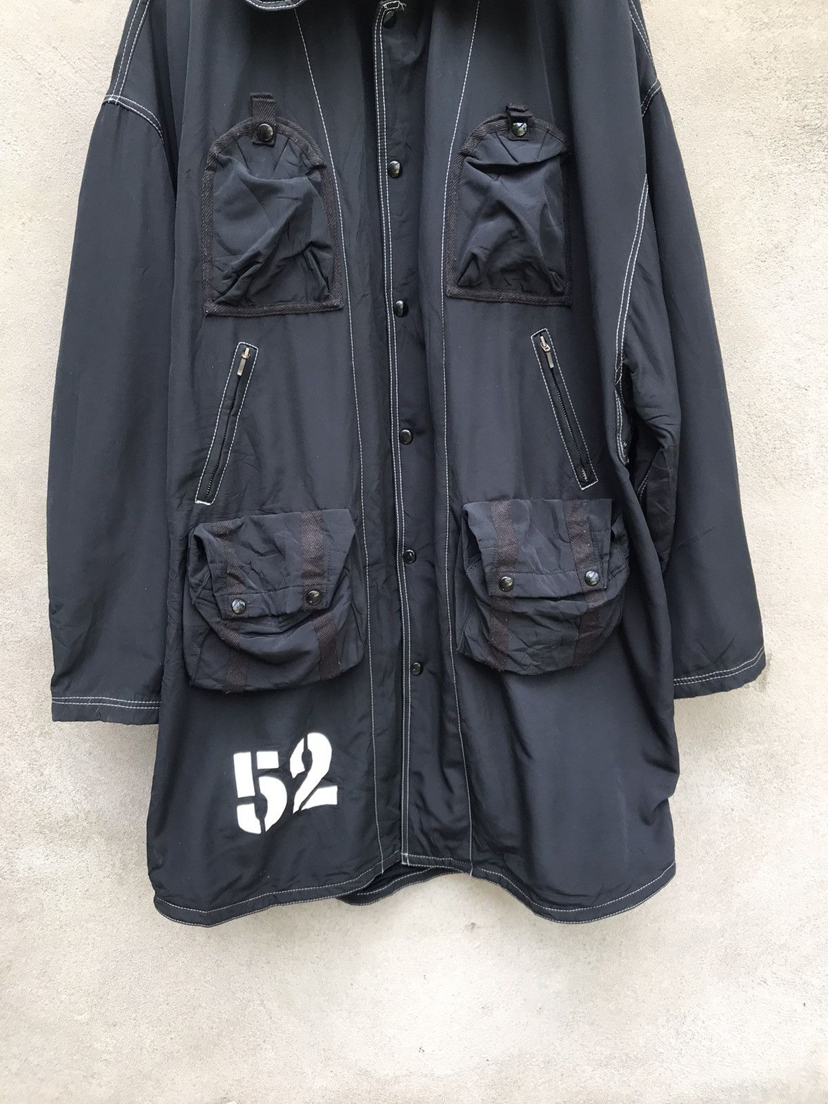 Japanese Brand RARE ACHIEVE KANSAI YAMAMOTO BONDAGE PARACHUTE JCK OVERSIZED Size US L / EU 52-54 / 3 - 6 Thumbnail