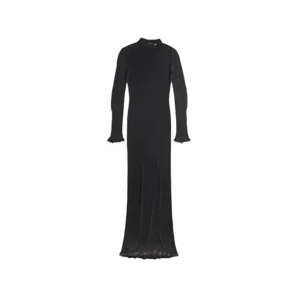 Balenciaga o1bcso1str1124 Dress in Black Size XS / US 0-2 / IT 36-38 - 1 Preview