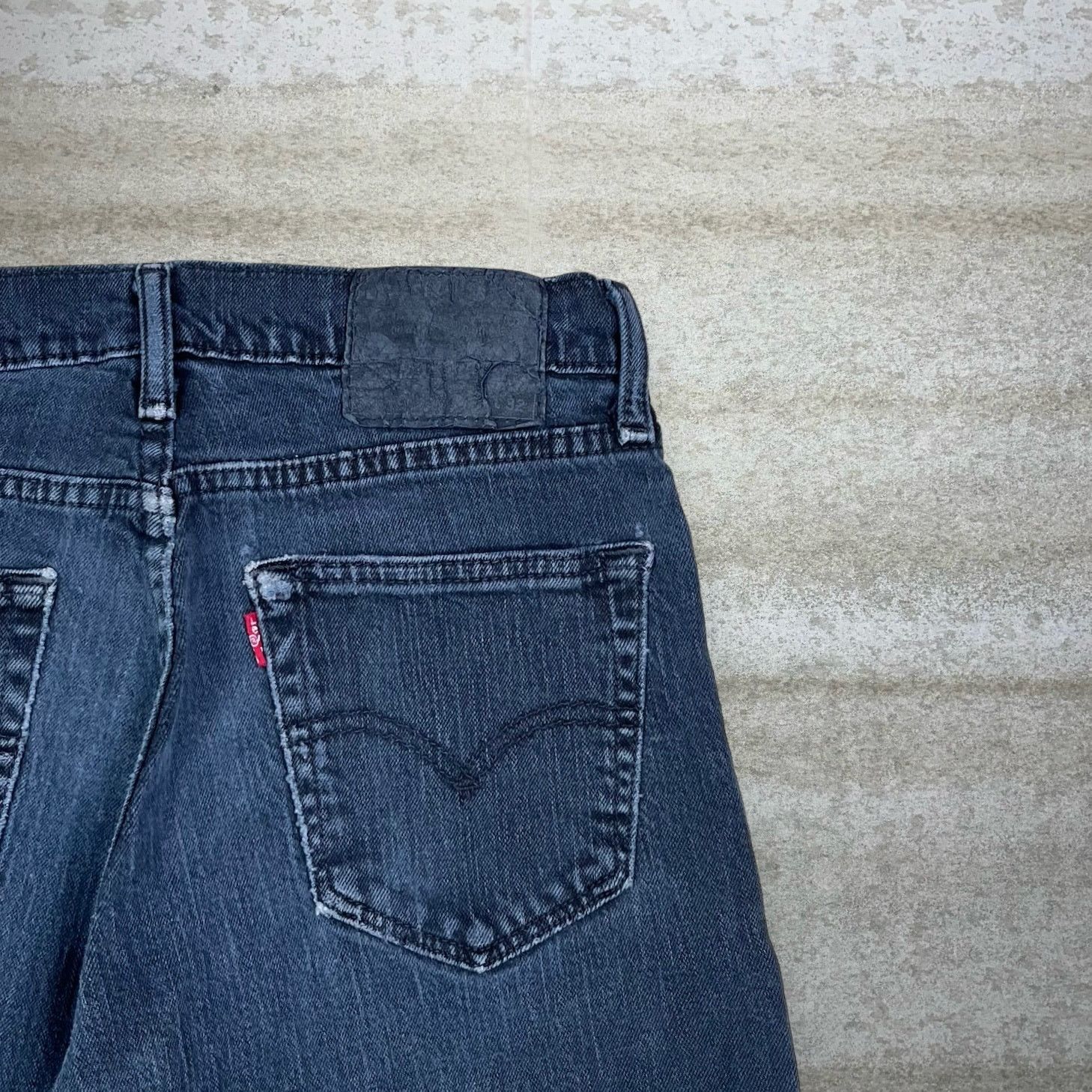 Levi's Vintage Y2K Levis 511 Jeans 29x32 Slim Dark Navy Blue Wash Size US 29 - 3 Thumbnail