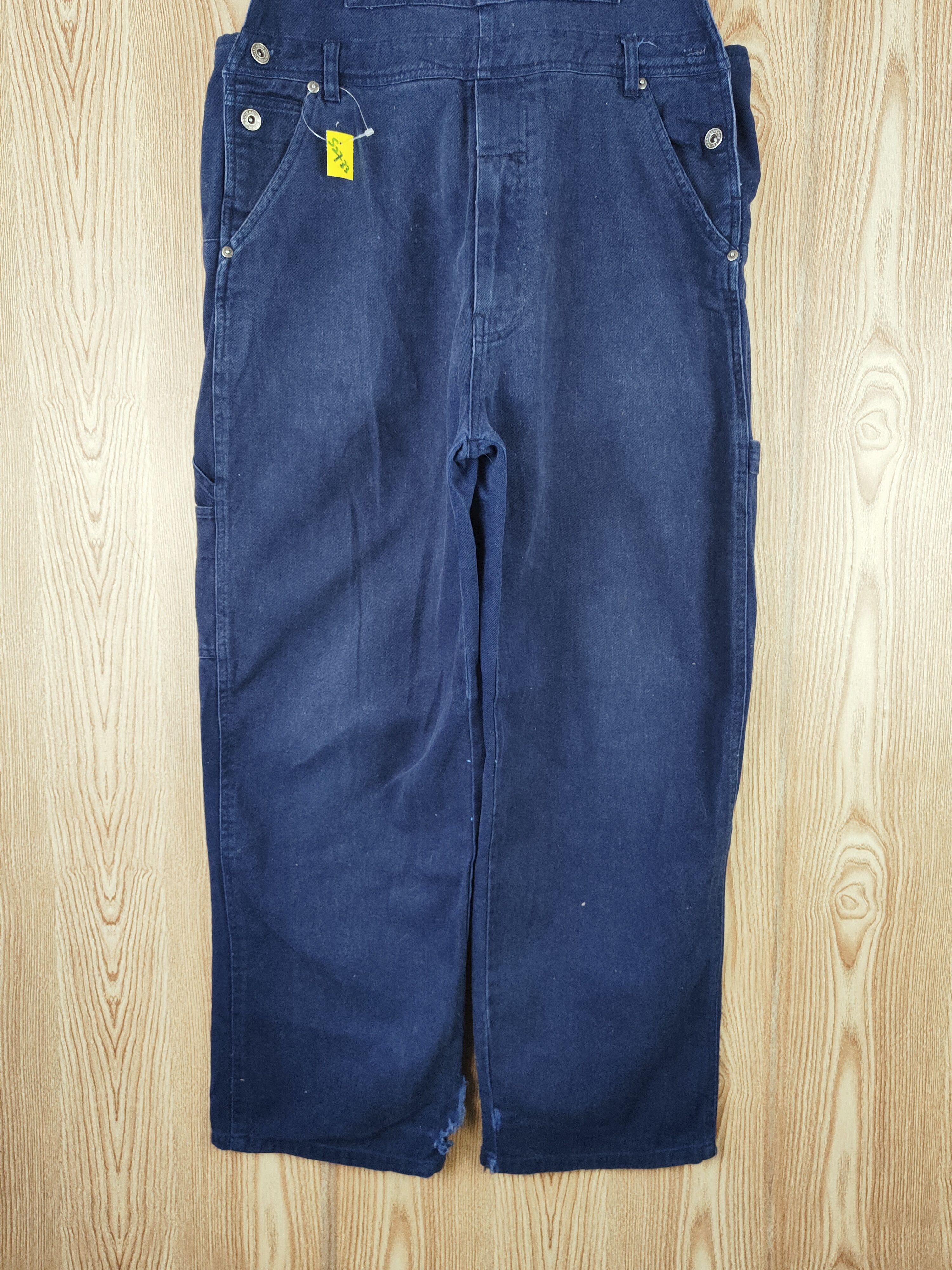 Japanese Brand × Route 66 × Vintage Route 66 Dark Blue Overalls Jumpsuits #S2733 Size 36" / US 14 / IT 50 - 3 Thumbnail