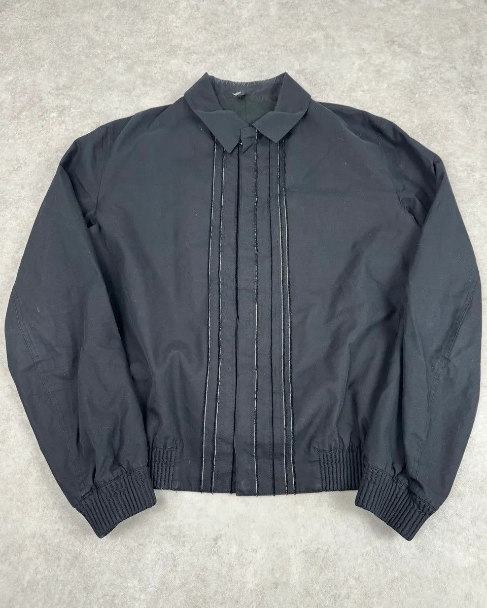 Dior 2010s Dior Black Contemporary Bomber Jacket by Kris Van Assche Size US M / EU 48-50 / 2 - 1 Thumbnail