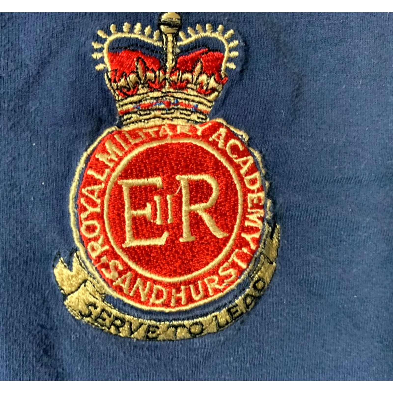 Vintage VINTAGE Royal Military Academy Blue T Shirt Adult Large Mens Size US L / EU 52-54 / 3 - 2 Thumbnail