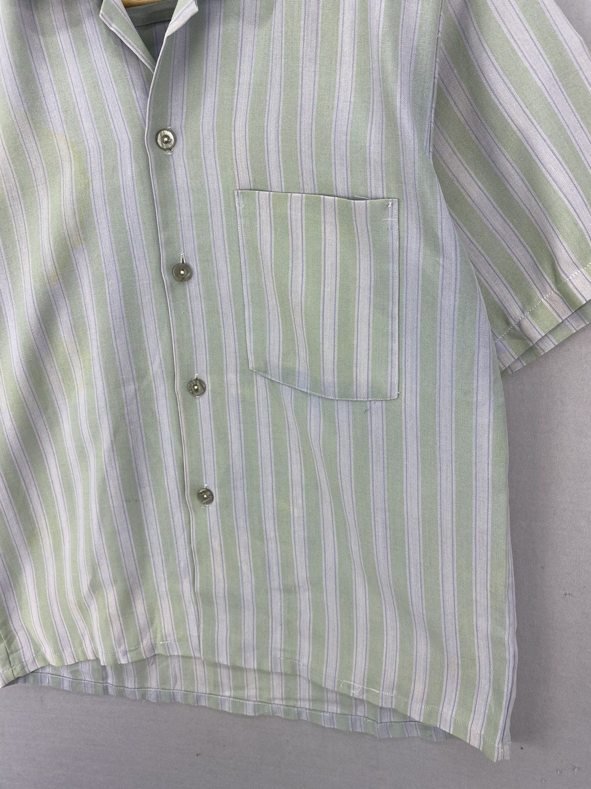 Flannel Sportswear Stripes Flannel Shirts Button Up Short Sleeve Size US M / EU 48-50 / 2 - 3 Thumbnail