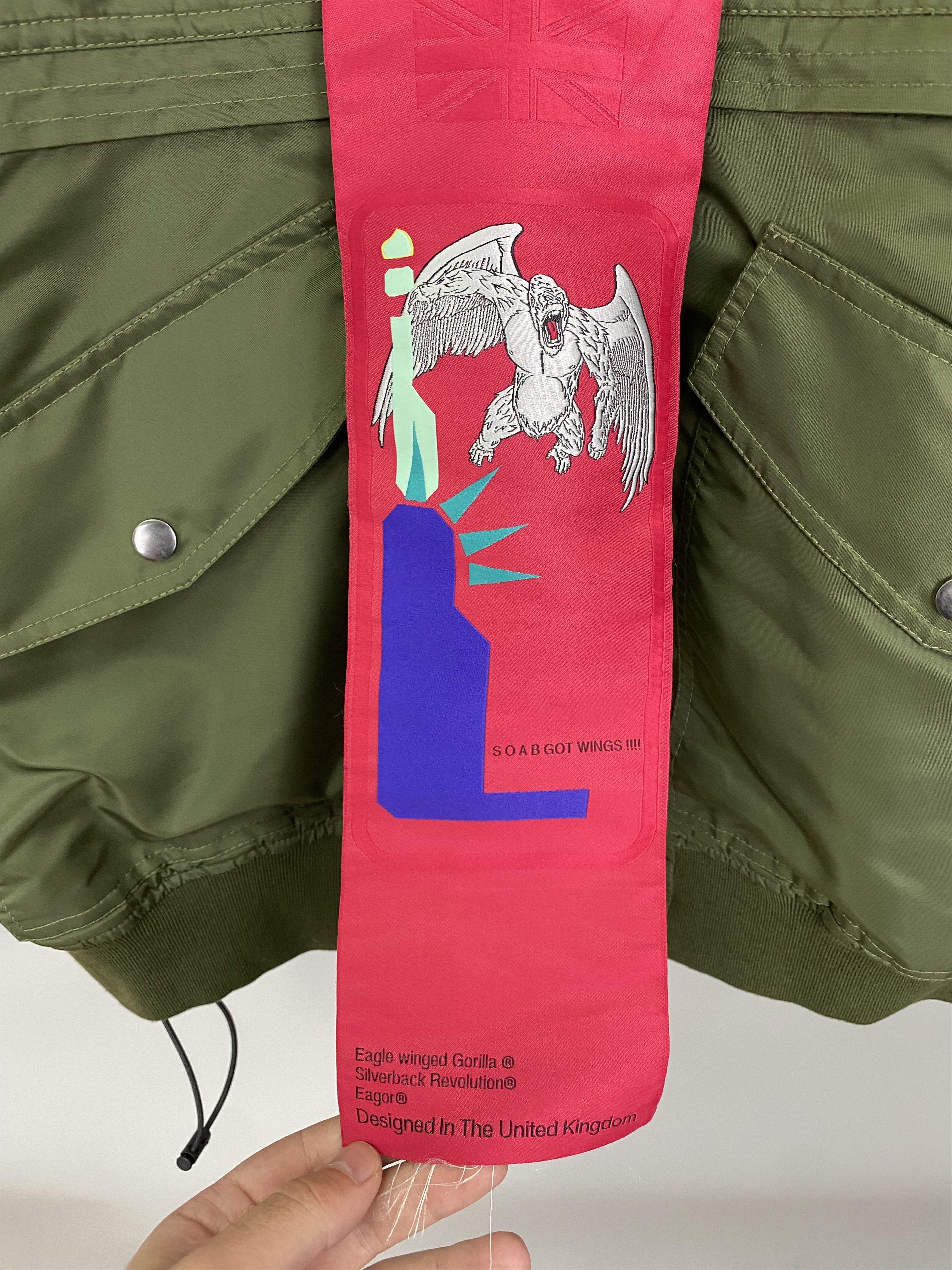 Other NWT Silverback Revolution EAGOR Transformers Bomber Size US XXL / EU 58 / 5 - 15 Thumbnail