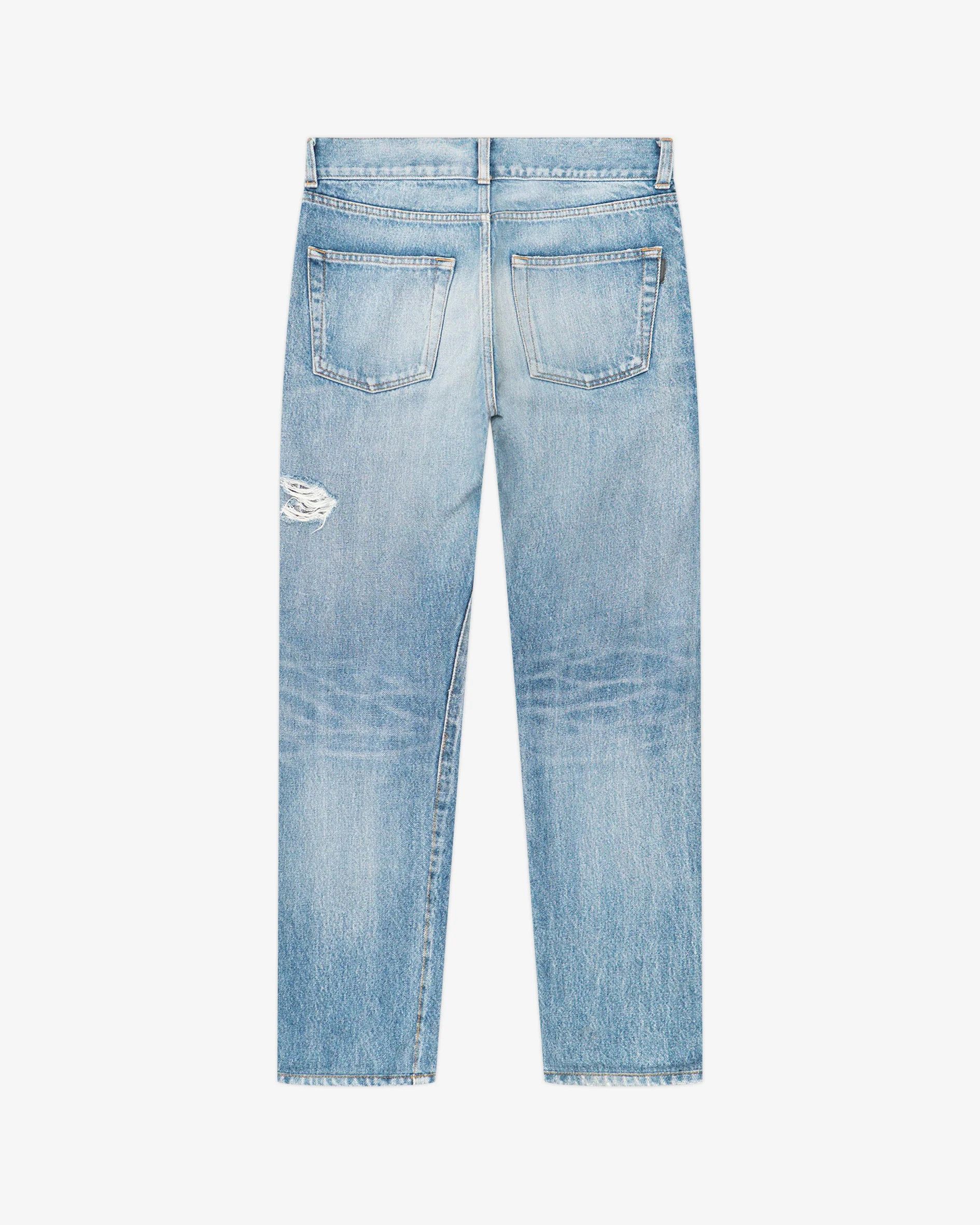 Saint Laurent Paris D18 Ripped Jeans Size US 28 / EU 44 - 2 Thumbnail
