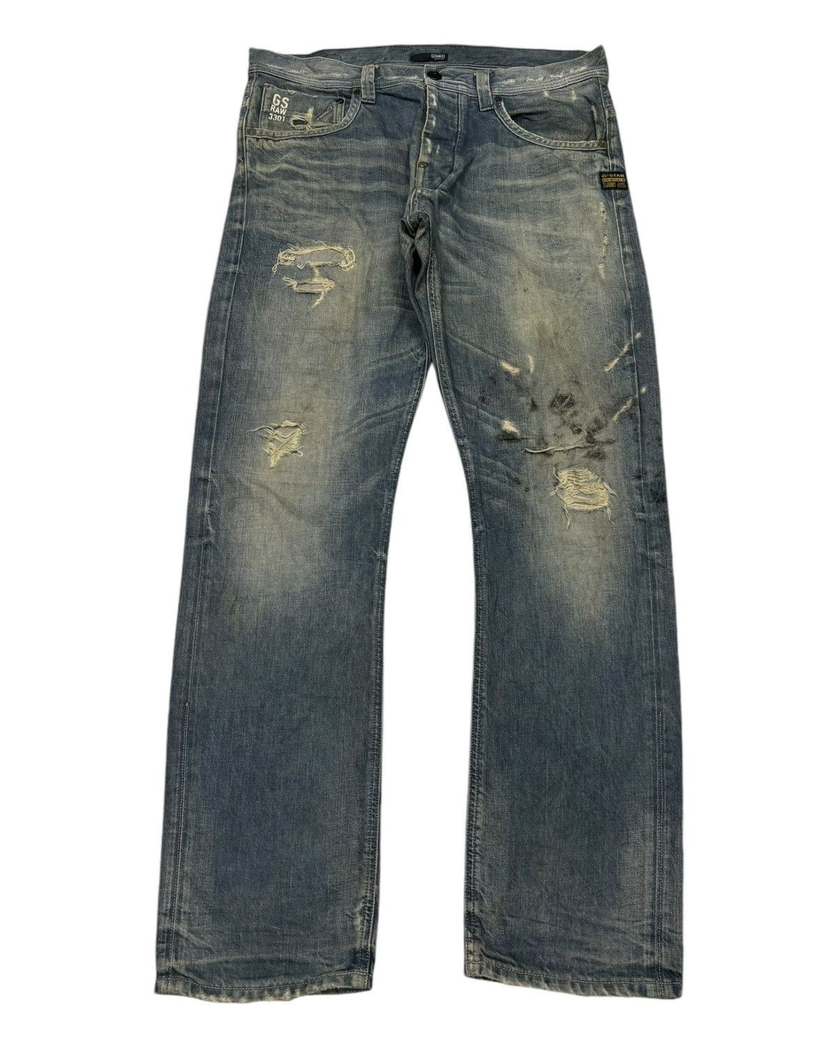 Undercover Sz 3 Undercover 06SS T-period Distressed Denim