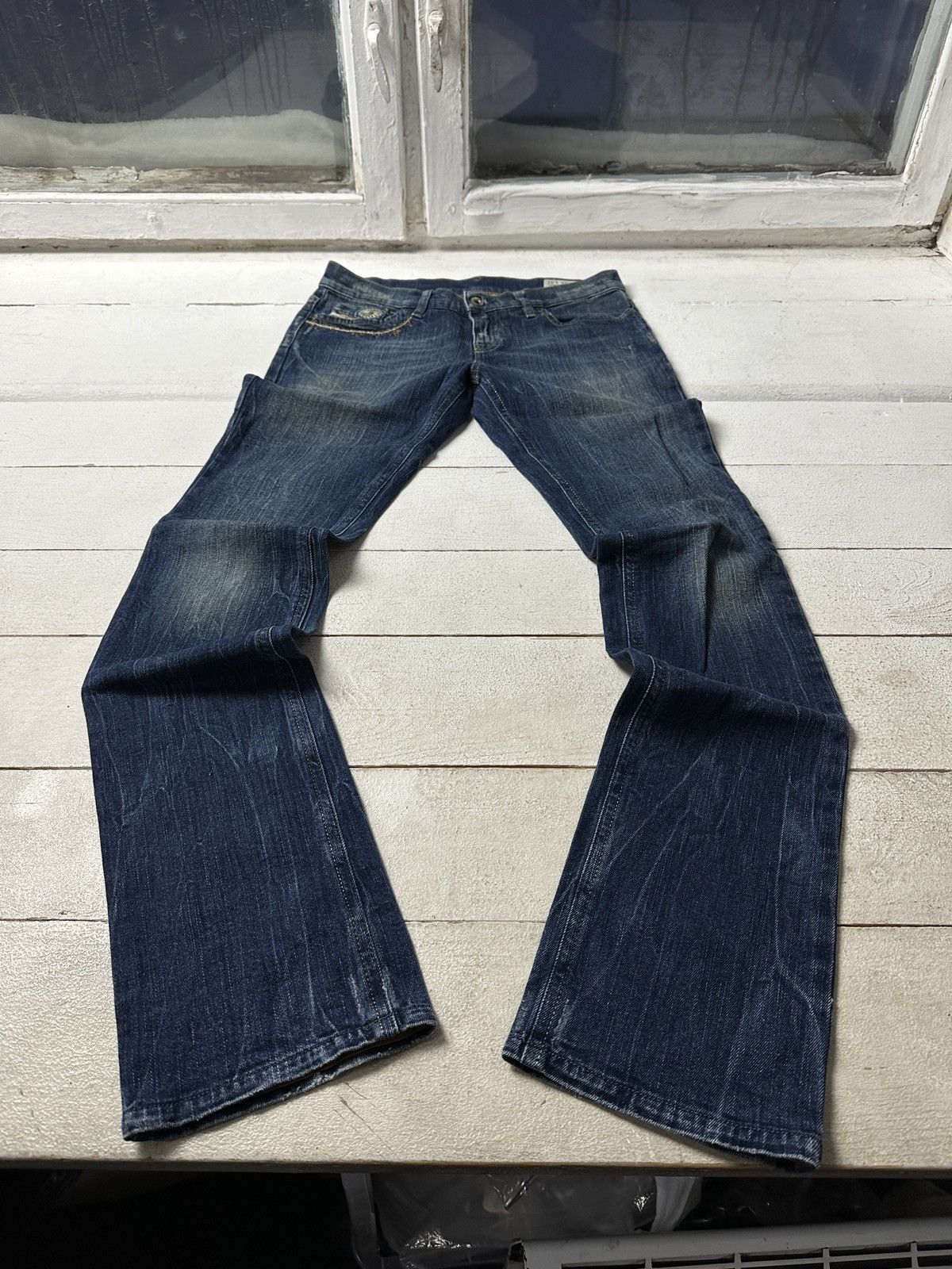 Diesel 🚨Gothic Diesel Regular Slim relax Flared Jeans Womens Size 28" / US 6 / IT 42 - 1 Thumbnail