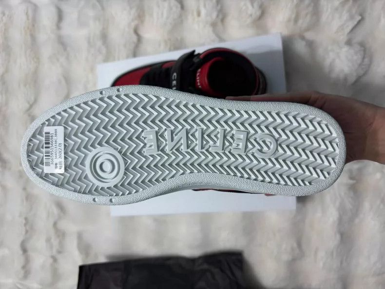 Celine Celine Black and red sports shoes Size US 9 / EU 42 - 5 Thumbnail