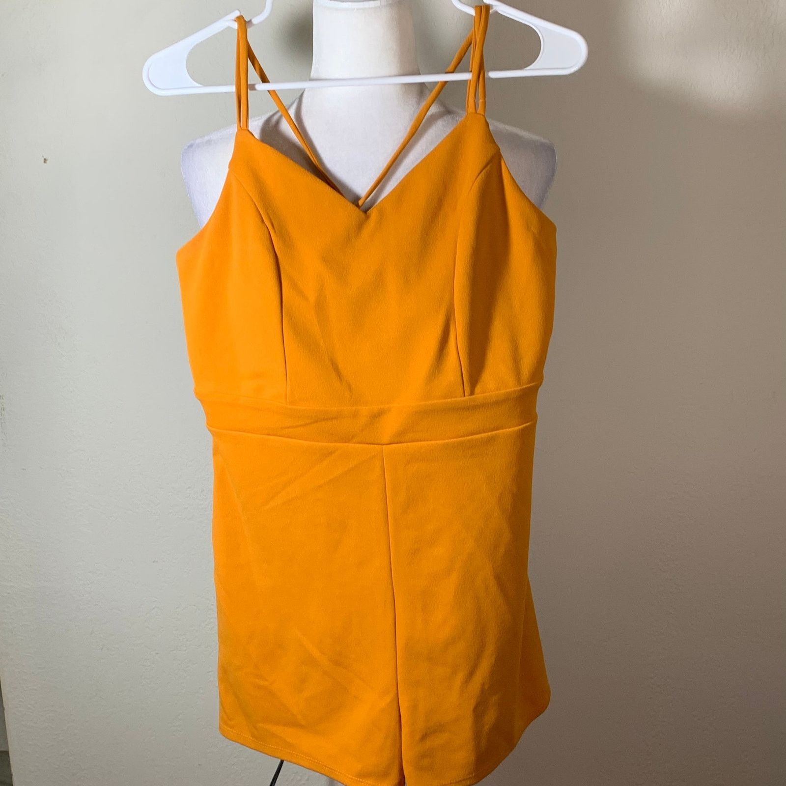Other Cute Yellow jumpsuit women size M Size 28" / US 6 / IT 42 - 1 Thumbnail