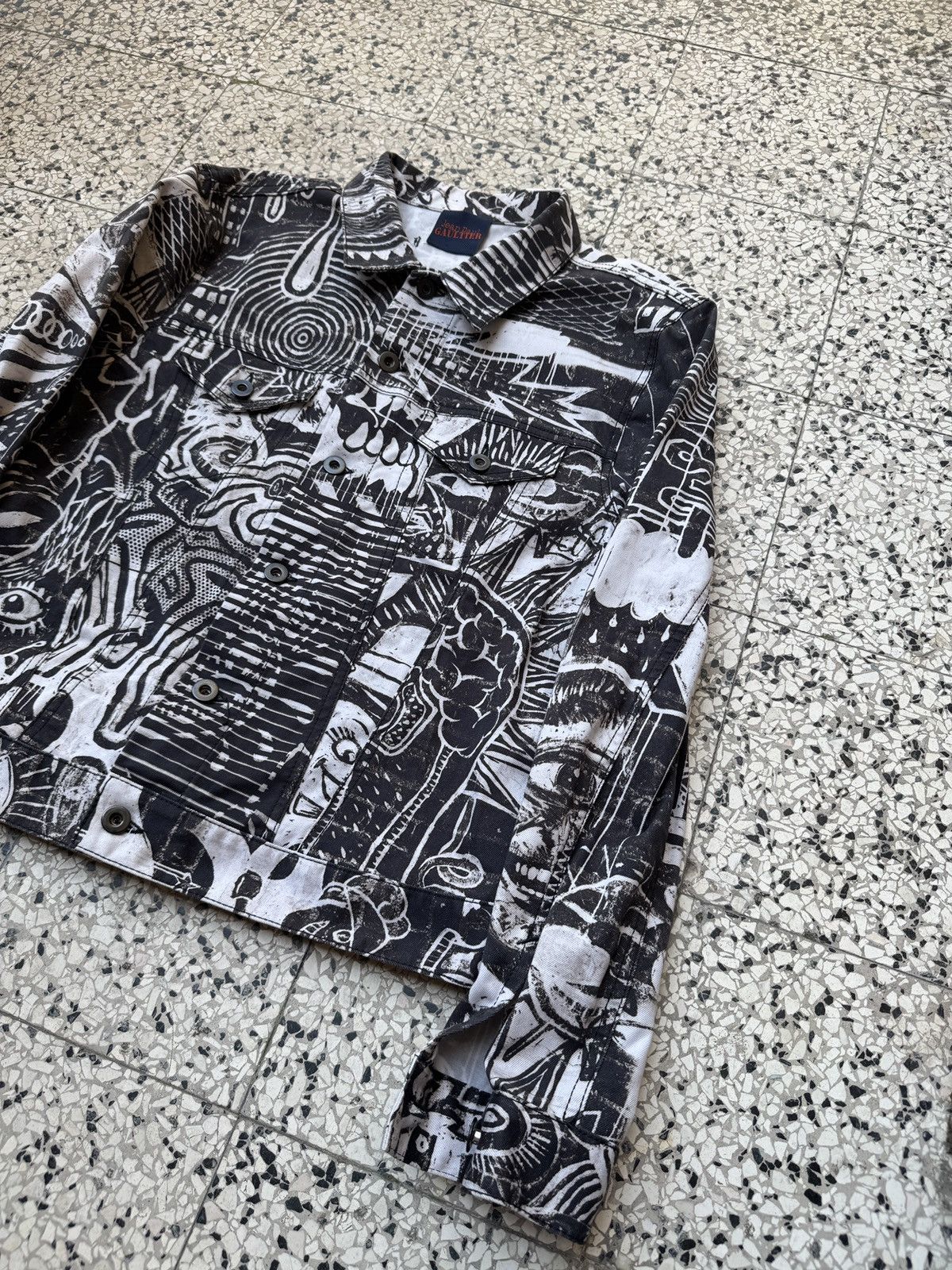 Jean Paul Gaultier Rare Jean Paul Gaultier Art Print All-Over Stretch Set Size XL / US 12-14 / IT 48-50 - 13 Thumbnail