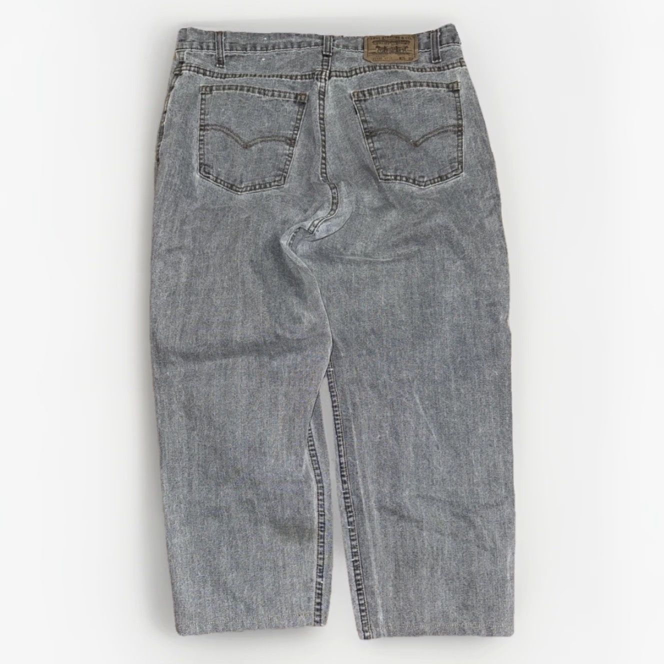 Levi's VINTAGE Levi’s 505 Jeans Regular Fit Made in USA 34x26 Light Wash Zip Fly 90s Mens Jeans Size US 34 / EU 50 - 7 Thumbnail