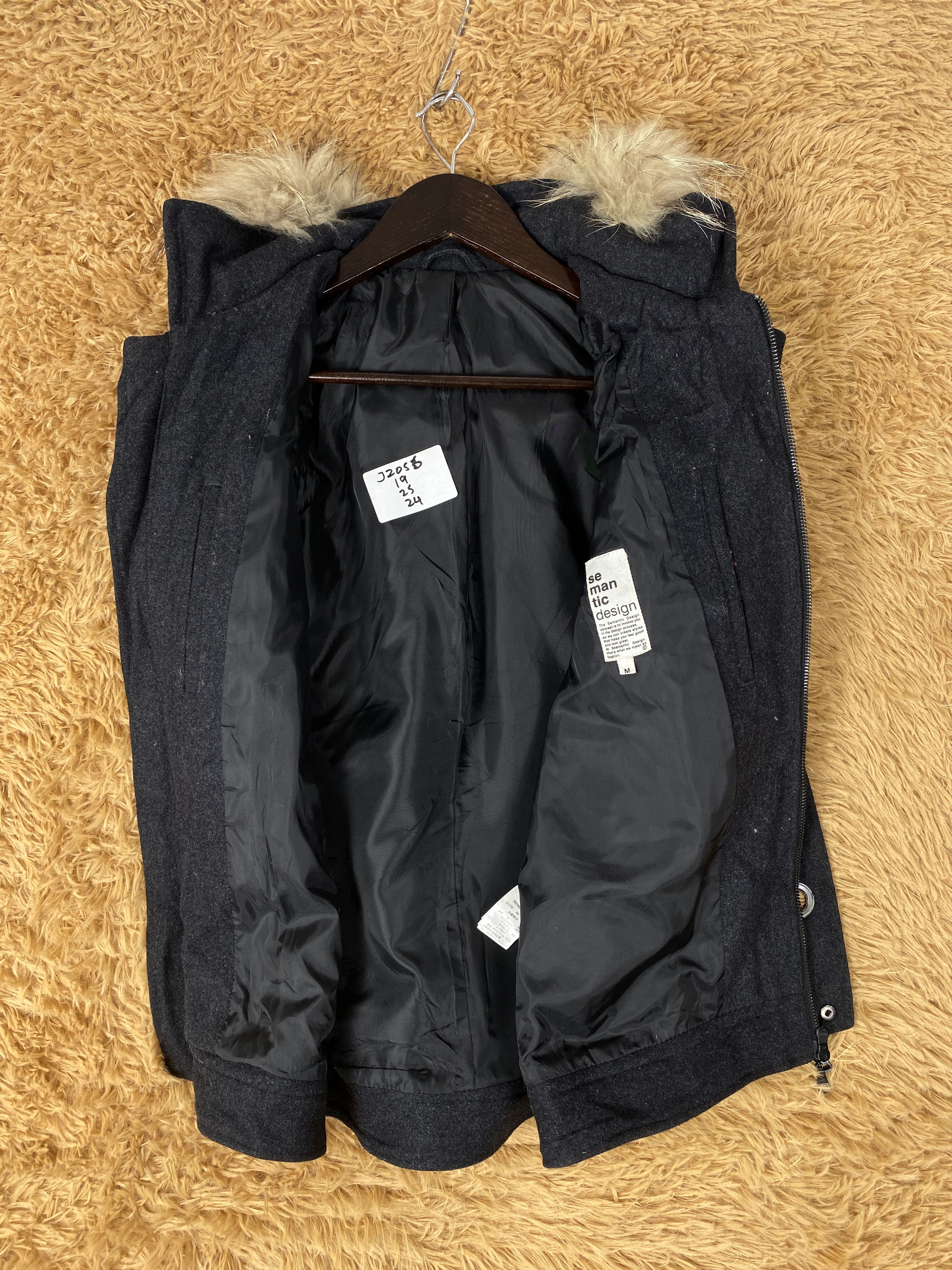 semanticdesign Vintage Semantic Design Hoodie Jacket J2056 Size US S / EU 44-46 / 1 - 6 Thumbnail