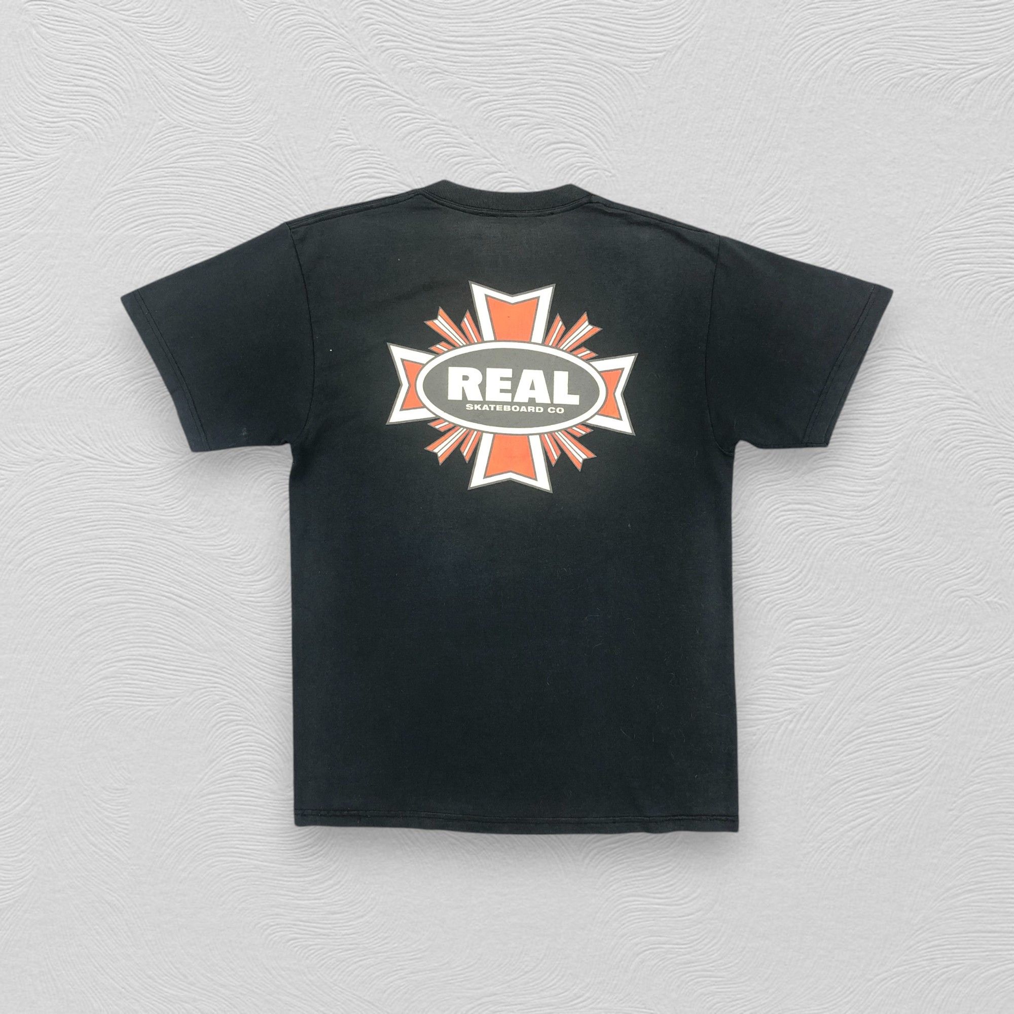 Vintage Vintage Real Skategang TShirt - H046 Size US M / EU 48-50 / 2 - 1 Thumbnail