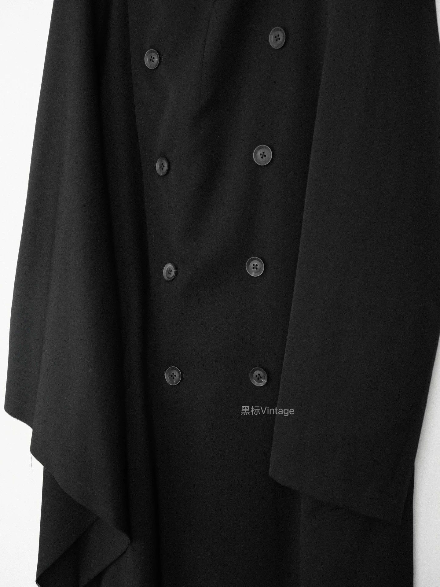 Yohji Yamamoto Yohji Yamamoto Vtg Cape Sleeve Double Breasted Coat Size US S / EU 44-46 / 1 - 6 Thumbnail