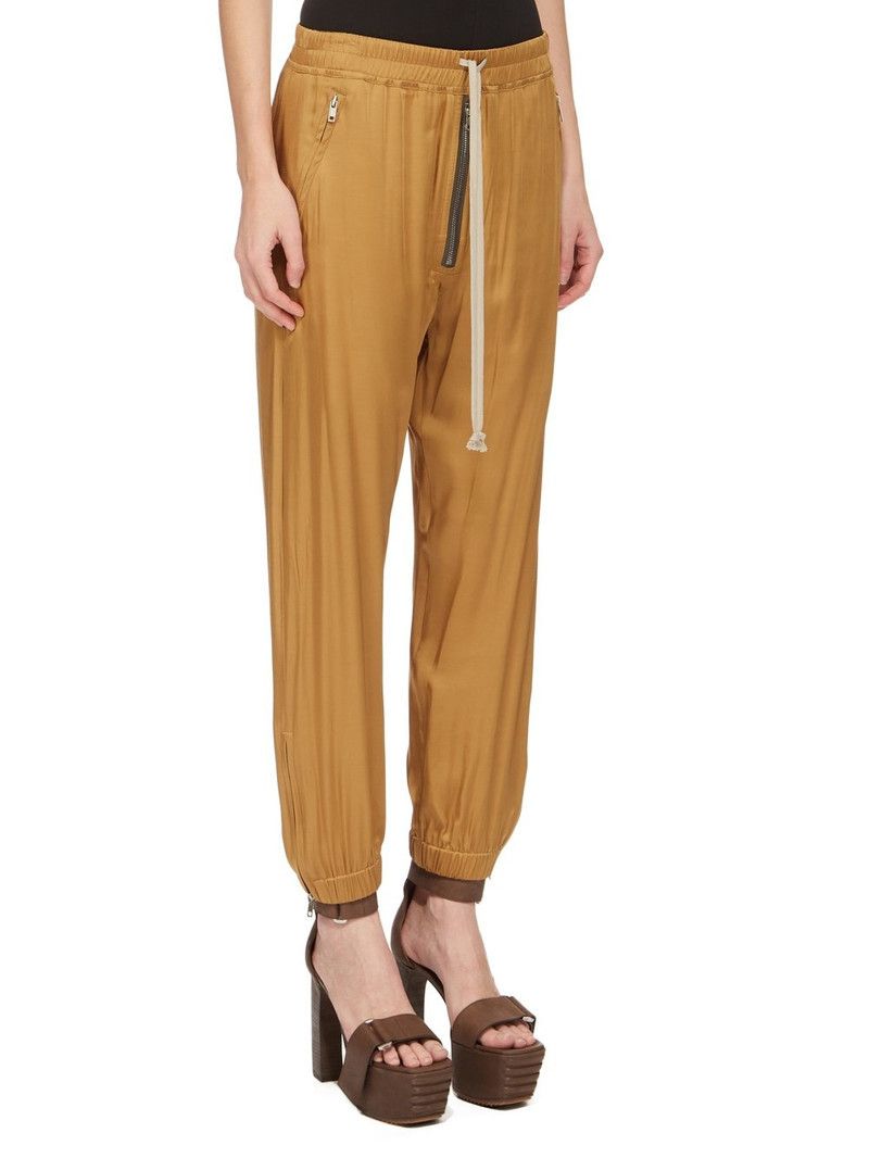 Rick Owens o1y0126 Jogger in Mustard Size 28" / US 6 / IT 42 - 2 Thumbnail