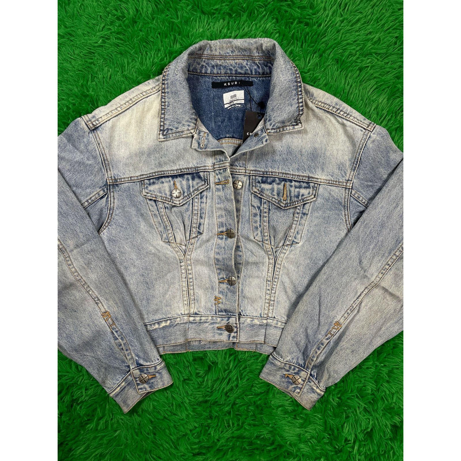 Ksubi Ksubi Jean Jacket Blue Small Used Size US S / EU 44-46 / 1 - 1 Thumbnail