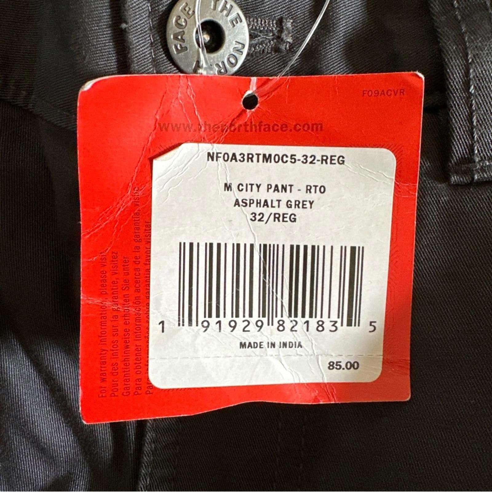 The North Face North Face City Pant Asphalt Gray 32 NWT Size US 32 / EU 48 - 3 Thumbnail