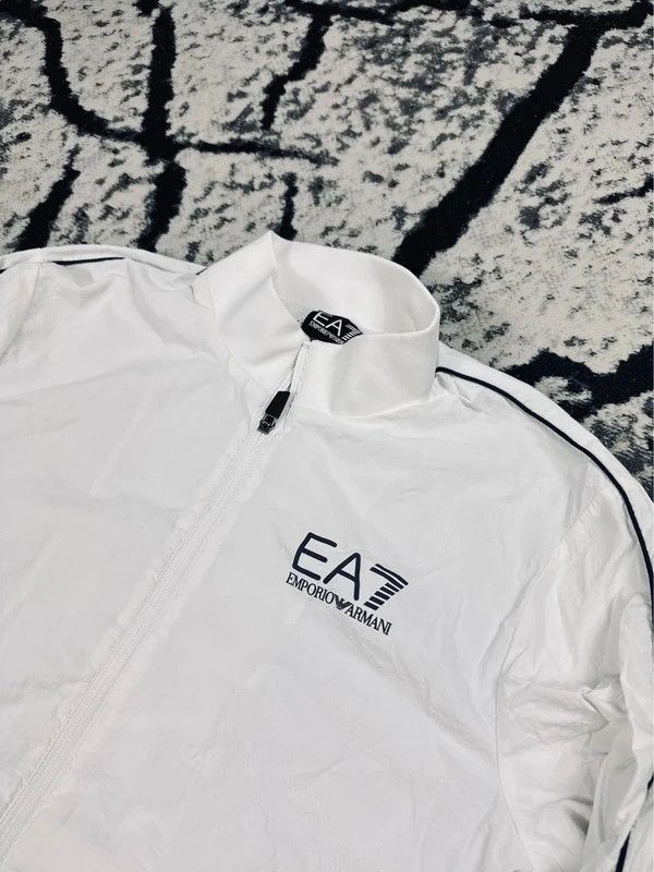 Emporio Armani Szelest track jacket Emporio Armani EA7 white S logo Size US S / EU 44-46 / 1 - 4 Thumbnail