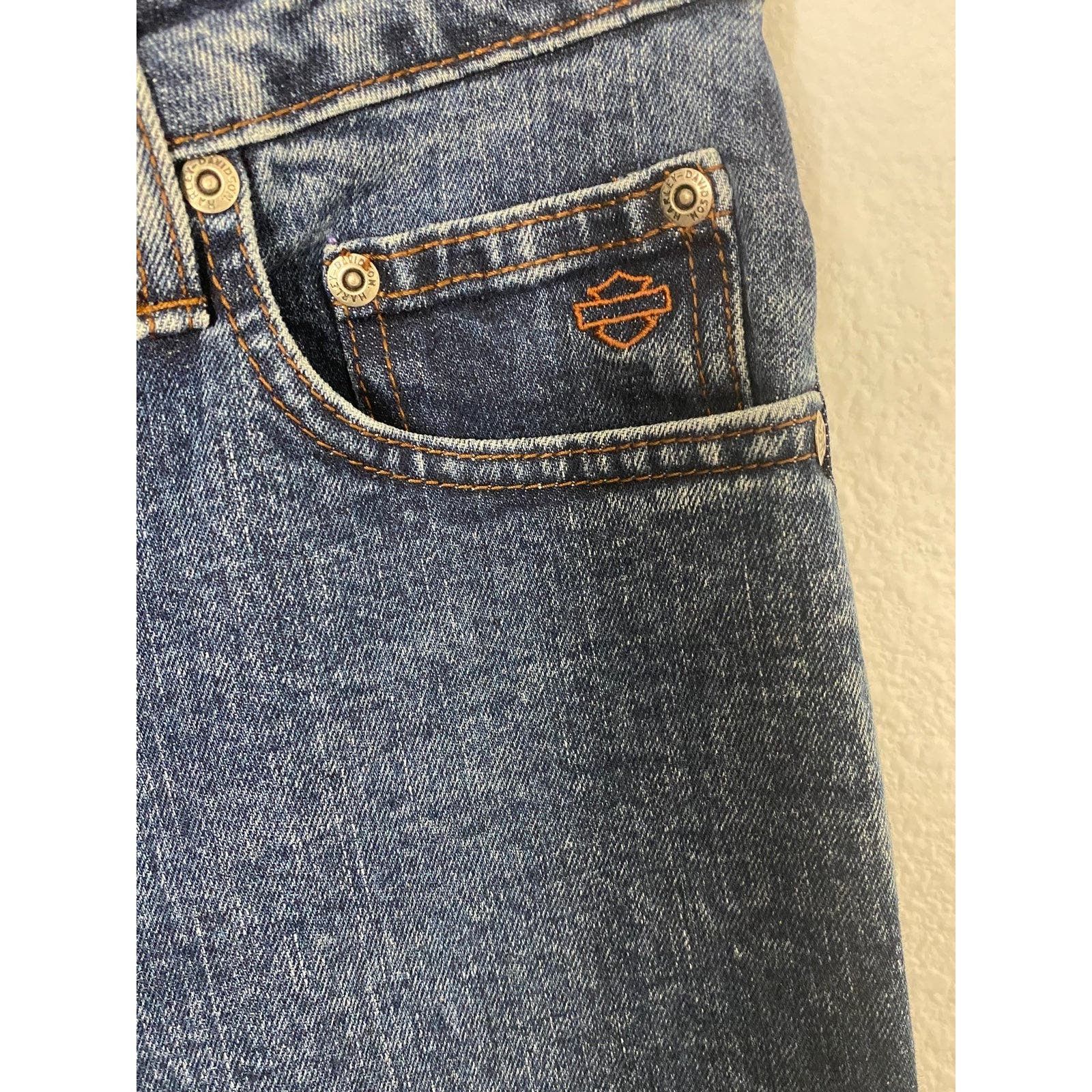 Harley Davidson Harley-Davidson women jeans Size 32" / US 10 / IT 46 - 5 Thumbnail