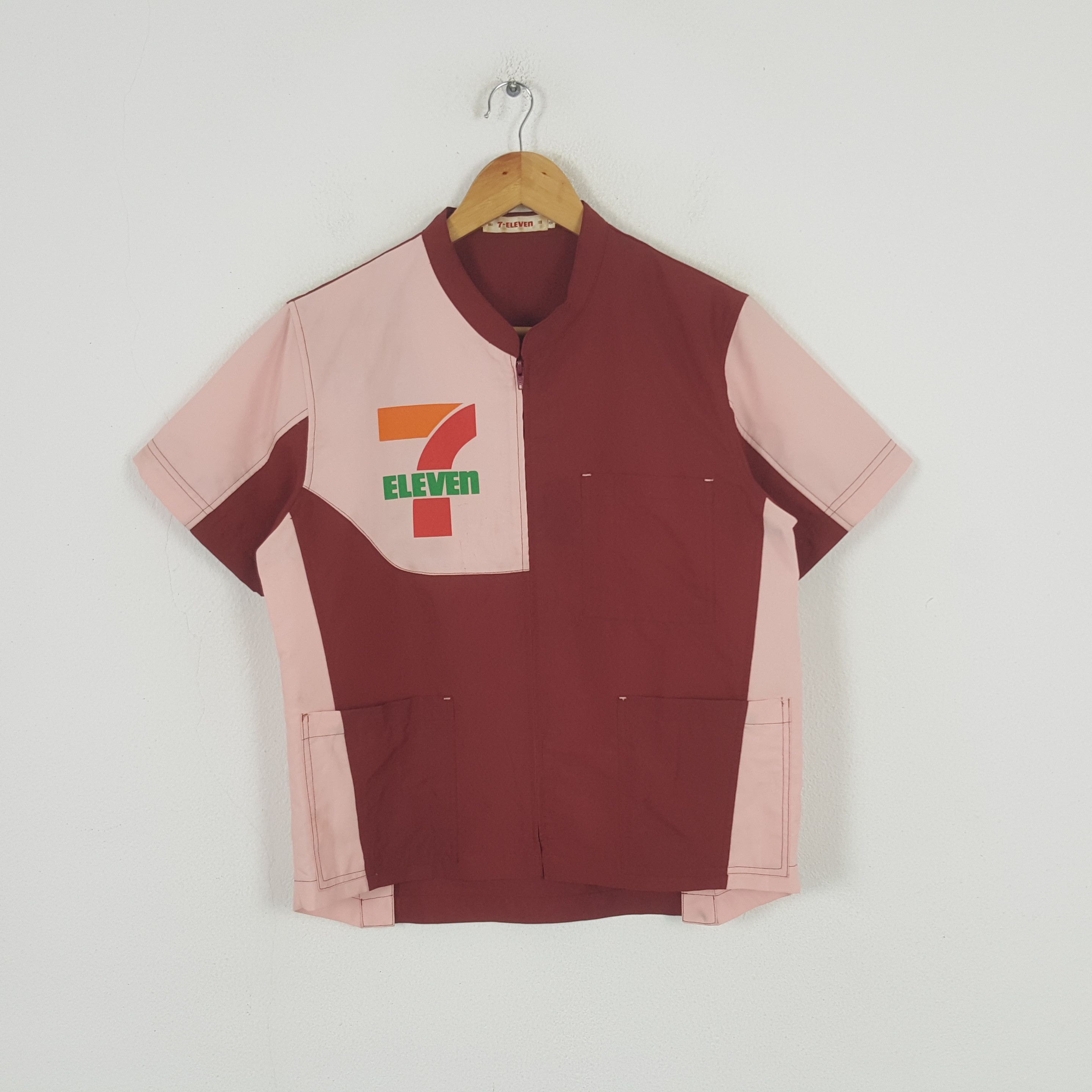 Japanese Brand × Vintage Vintage 7 Eleven Japanese Brand Staff Jacket C285N6 Size US S / EU 44-46 / 1 - 3 Thumbnail
