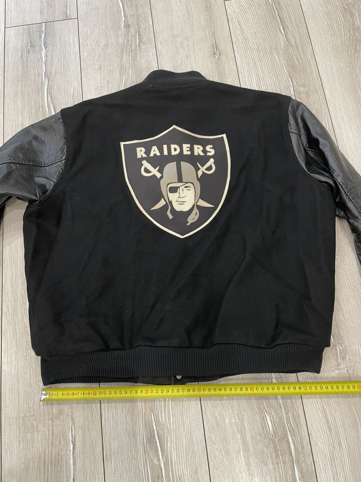 NFL Vintage Oakland Raiders Chalkline Letterman Jacket USA Size US XL / EU 56 / 4 - 17 Thumbnail