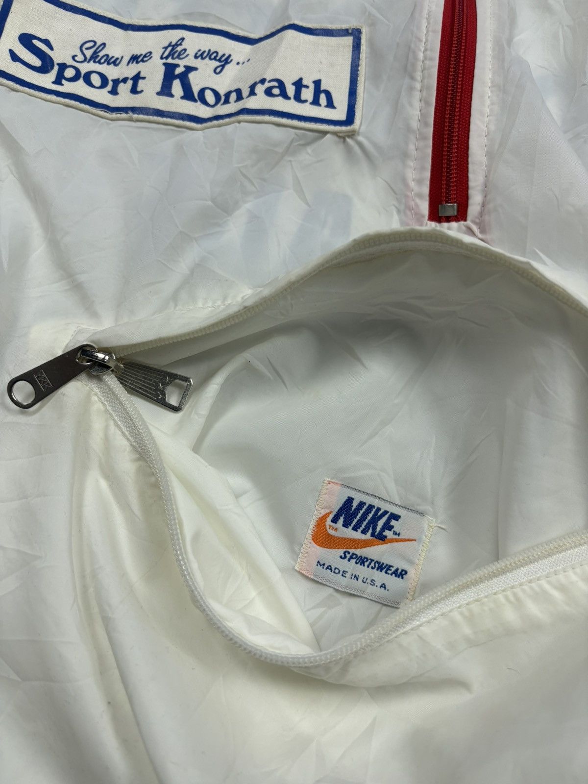 Nike Vintage 70s Nike USA Anorak Windbreaker Oberdorfer BF Lauf Size US XL / EU 56 / 4 - 11 Thumbnail