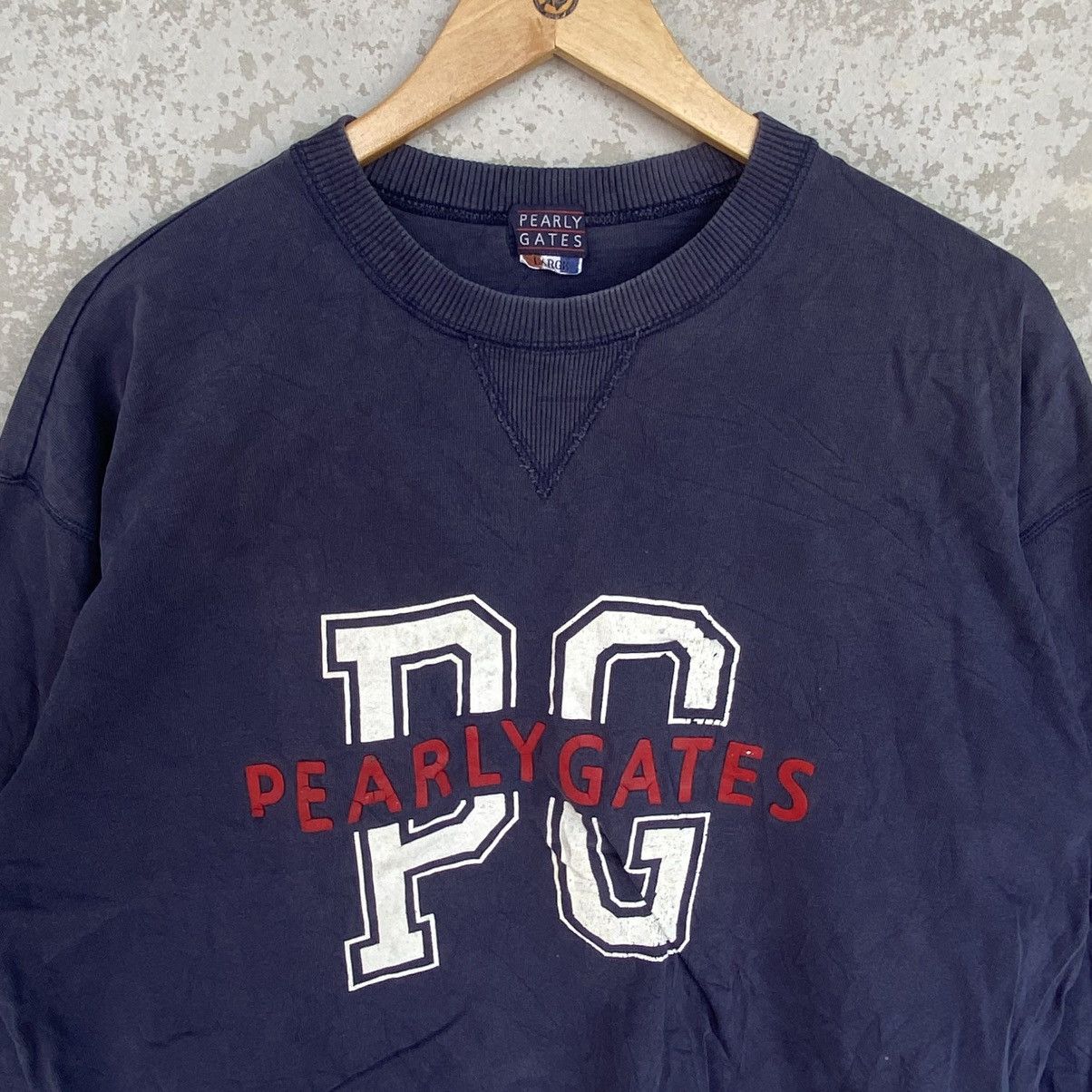 Other Vintage Pearly Gates Printed Crewneck Sweatshirt Navy Blue Size US L / EU 52-54 / 3 - 4 Thumbnail