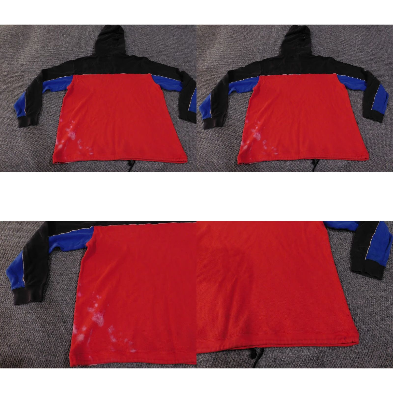 Polo Ralph Lauren Vintage Polo Sport Ralph Lauren Hoodie Mens Large Red Black Blue Pullover USA 90s Size US L / EU 52-54 / 3 - 9 Thumbnail