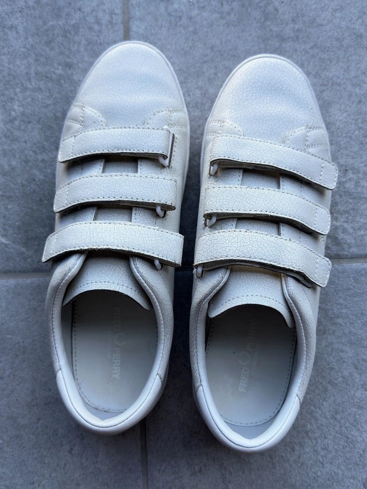 Fred Perry FRED PERRY MENS LEATHER SHOES SNEAKERS CASUAL Size US 9 / EU 42 - 3 Thumbnail