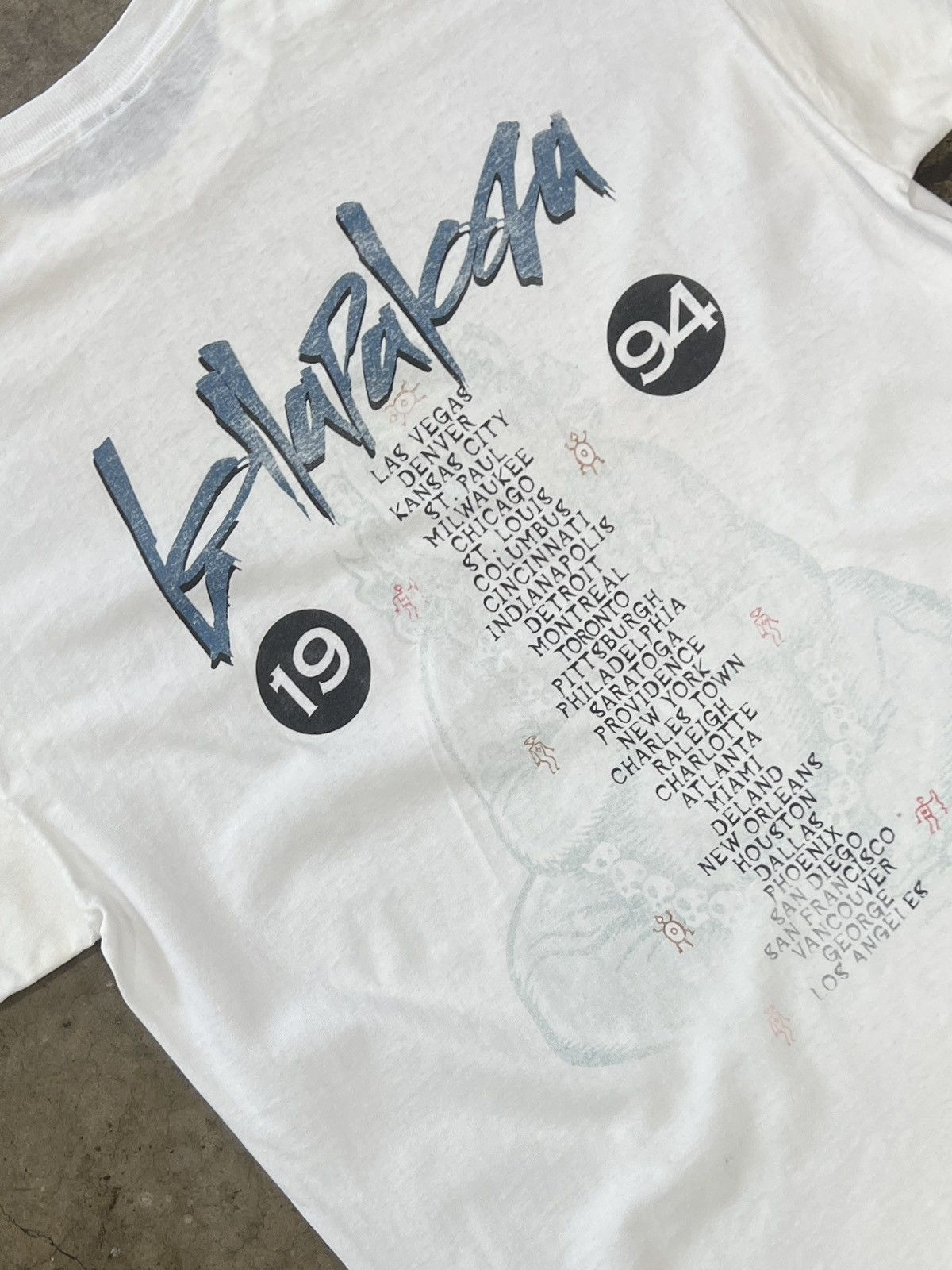 Band Tees Vintage 1994 Lollapalooza Smashing Pumpkins Festival Tee XL Size US XL / EU 56 / 4 - 4 Thumbnail