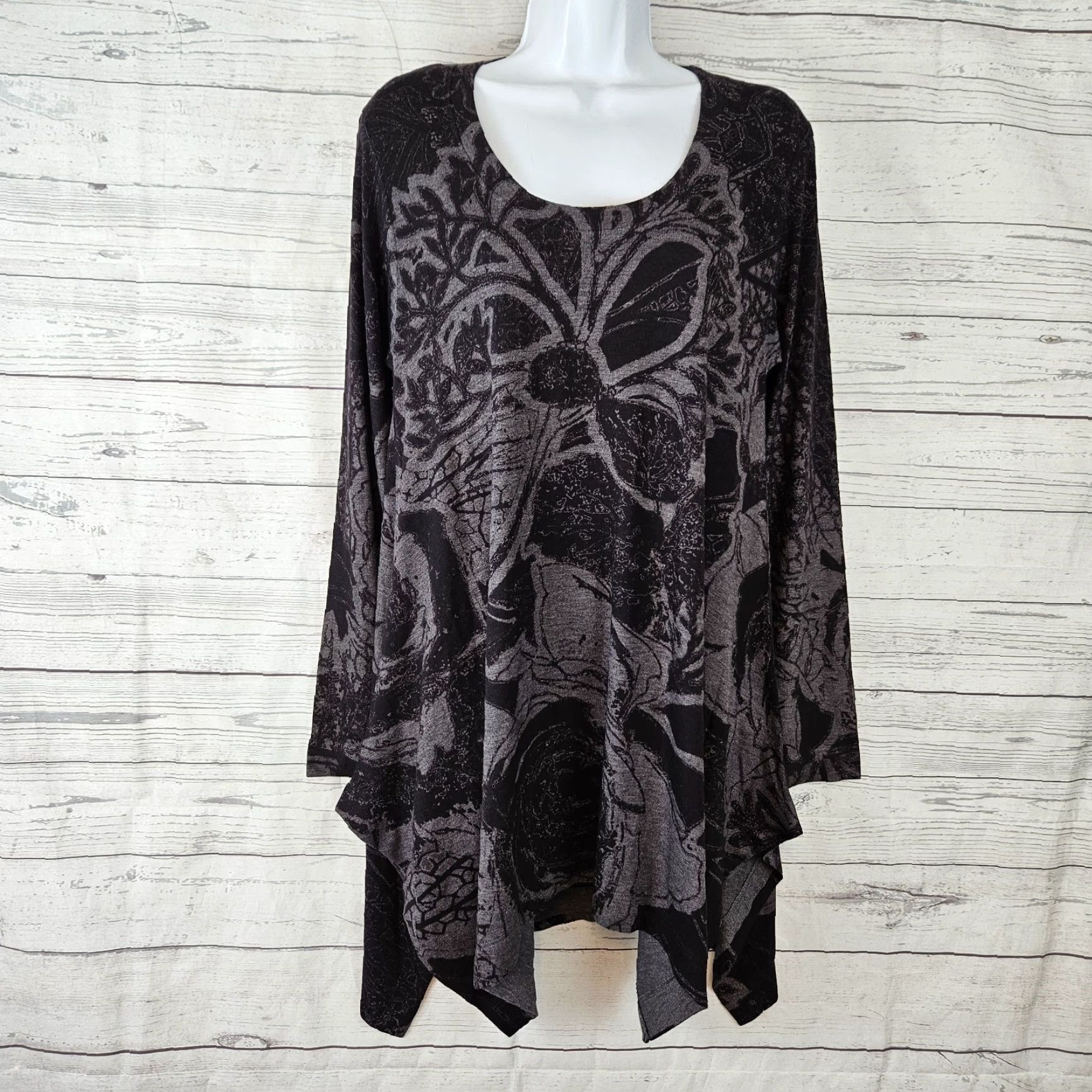 Soft Surroundings Soft Surroundings Blouse Shirt Tunic Womens XS? (Wait: correction) Size M / US 6-8 / IT 42-44 - 2 Thumbnail