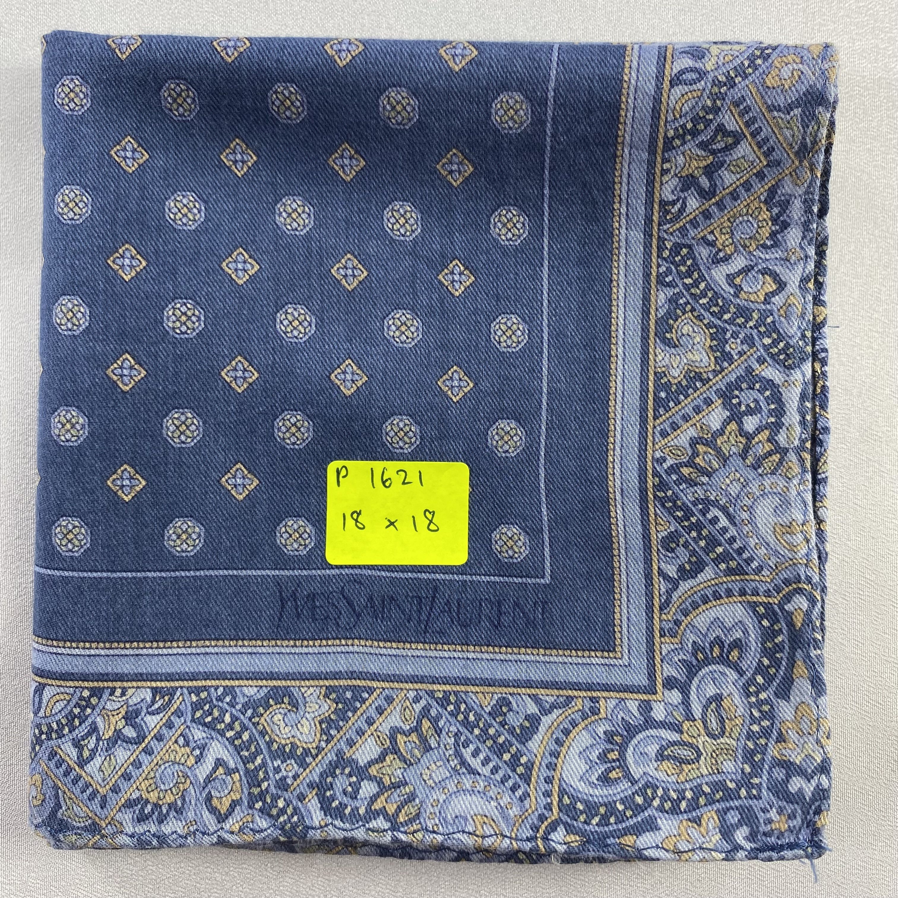 Vintage Yves Saint Laurent Handkerchief / Neckerchief-P1621 Size ONE SIZE - 5 Thumbnail