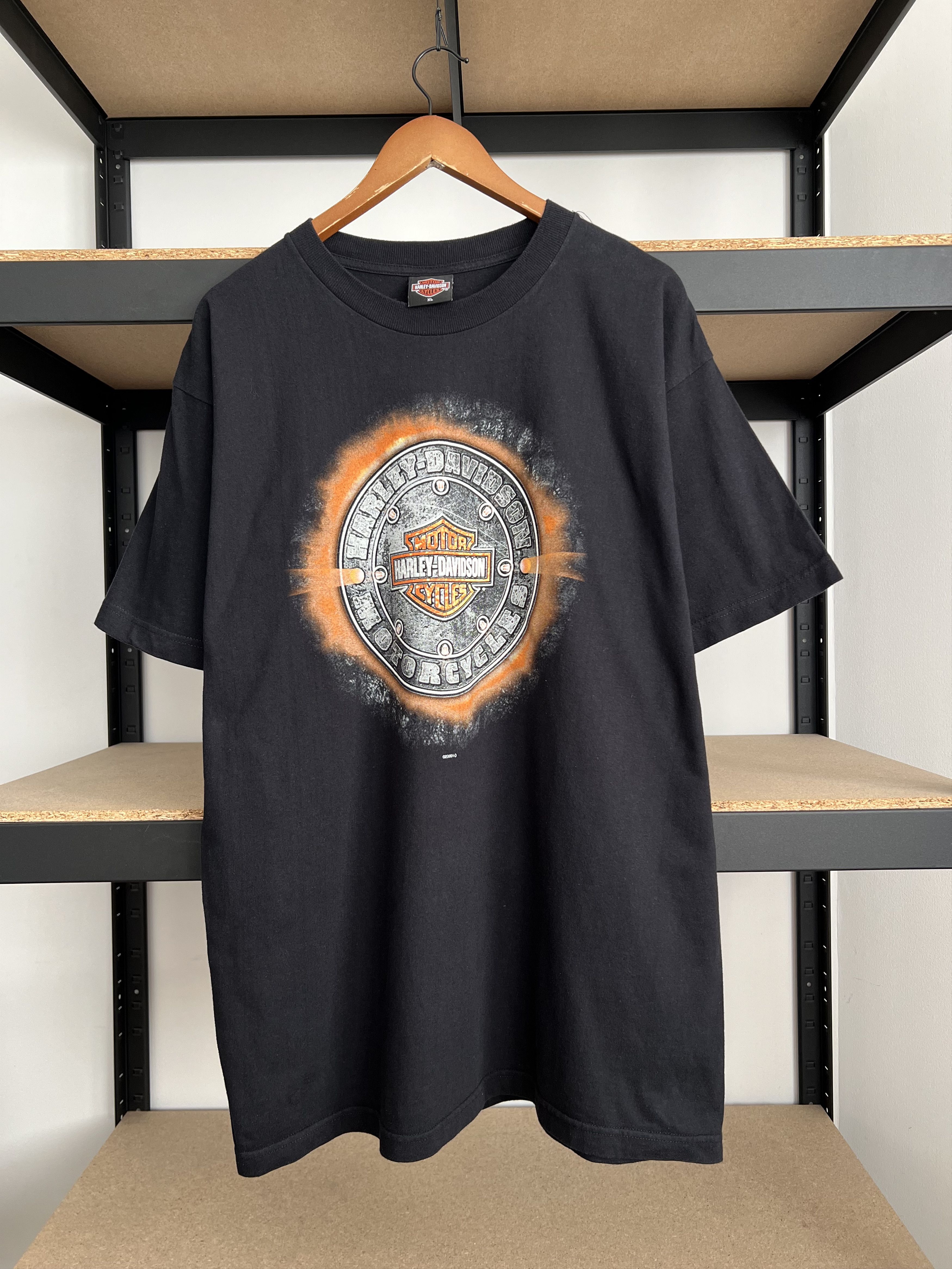 Harley Davidson Vintage 2006 Harley Davidson Motorcycle Oxford Uk T-shirt Size US XL / EU 56 / 4 - 1 Thumbnail