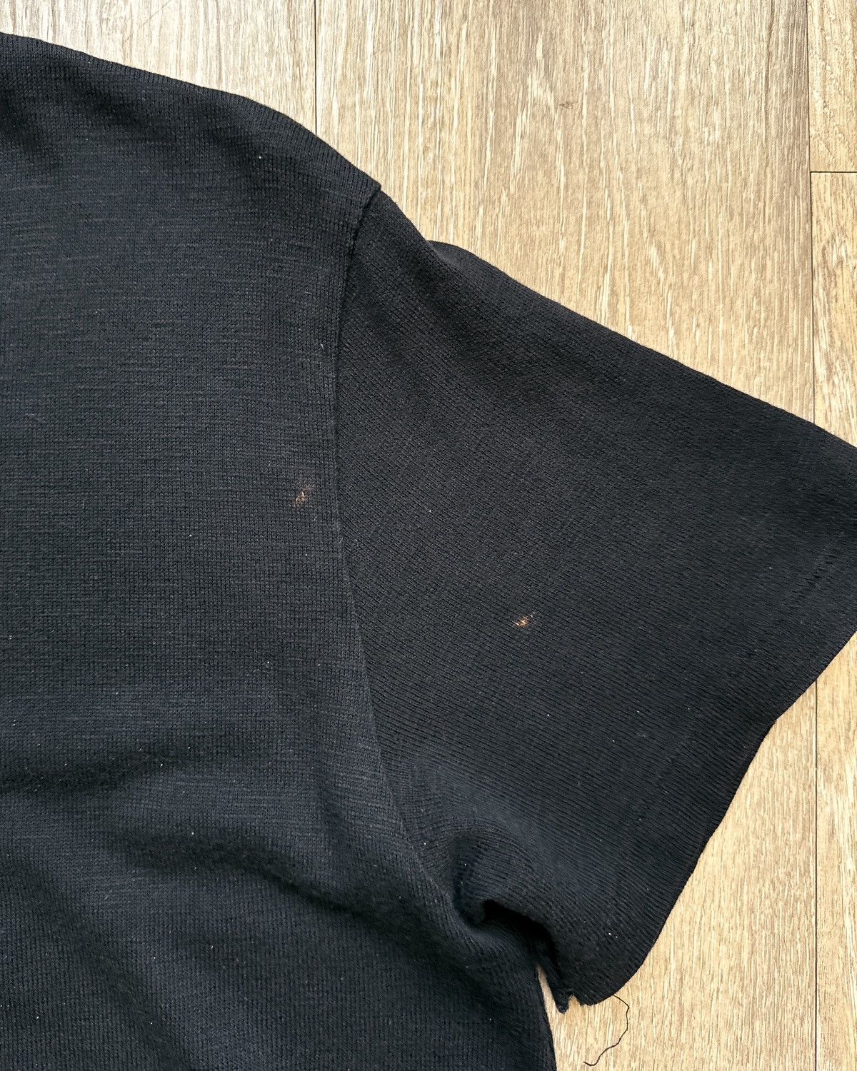 Off-White Off White Waves T Shirt Black Men’s S Virgil Abloh Archive Size US S / EU 44-46 / 1 - 14 Thumbnail