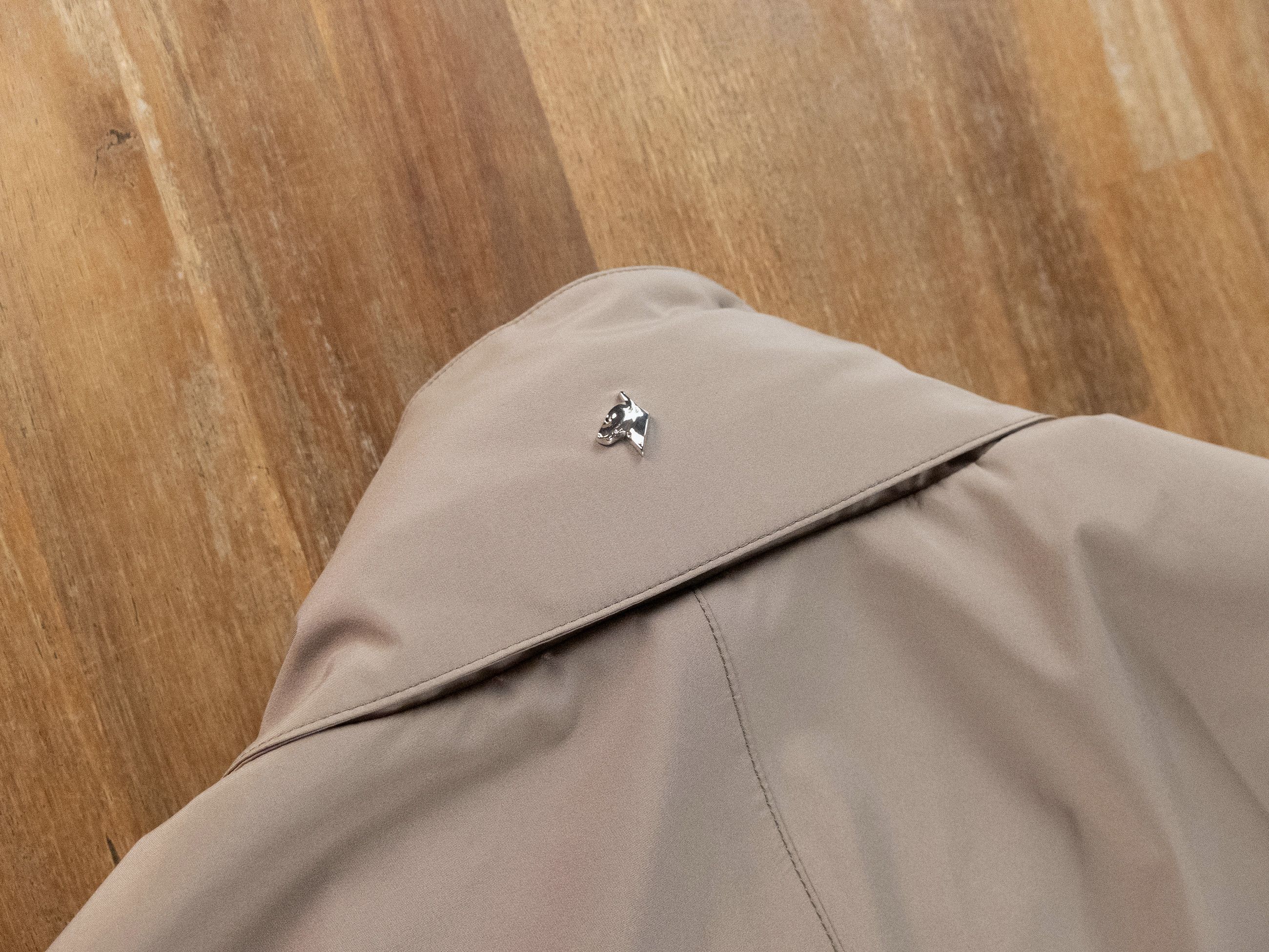 Montecore MONTECORE Italy beige hooded nylon coat jacket Large Size US L / EU 52-54 / 3 - 14 Thumbnail