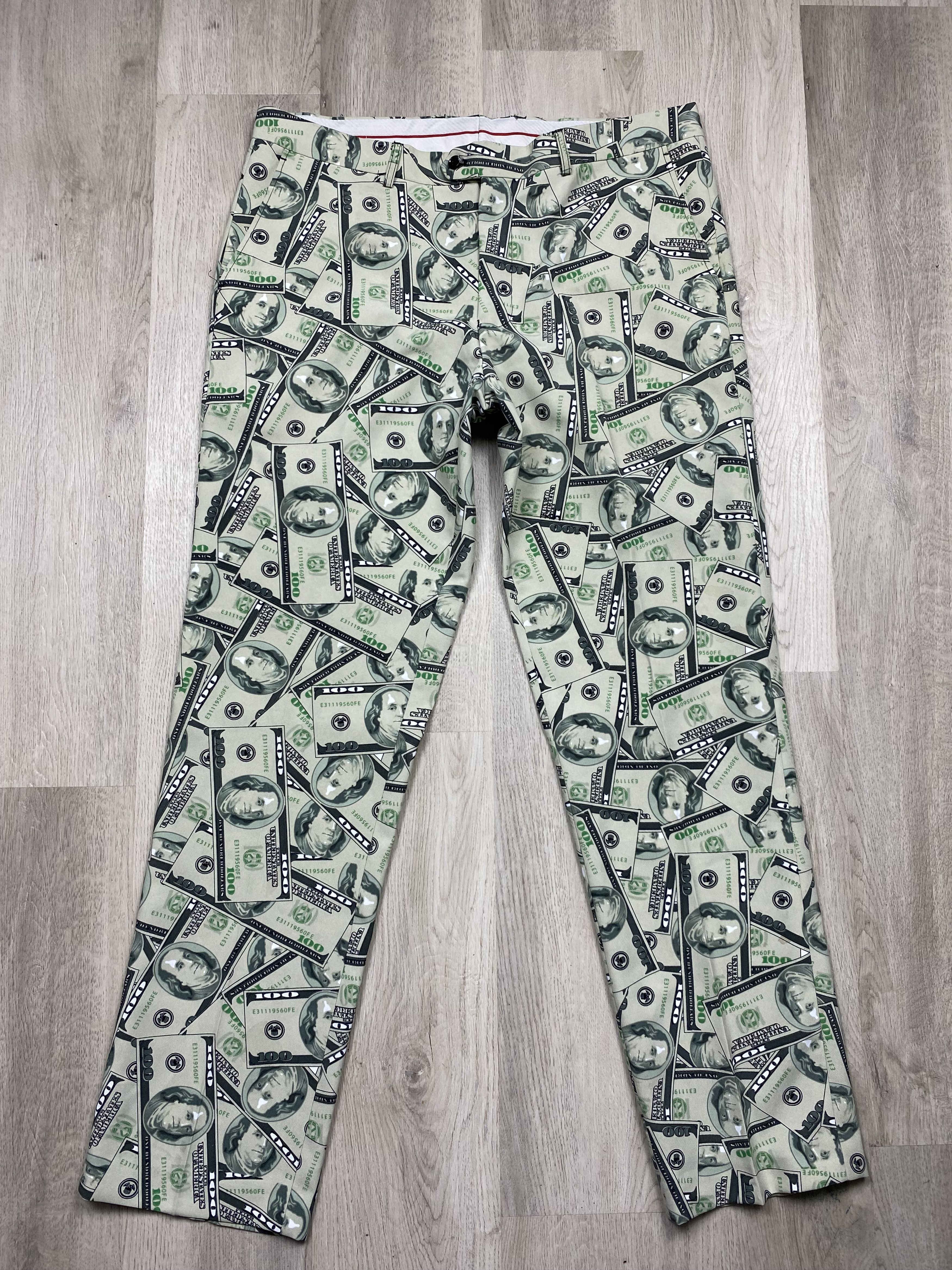 Other Oppo Suits Vintage $100 Franklin Graphics Blazer + Pants Size 48R - 9 Thumbnail
