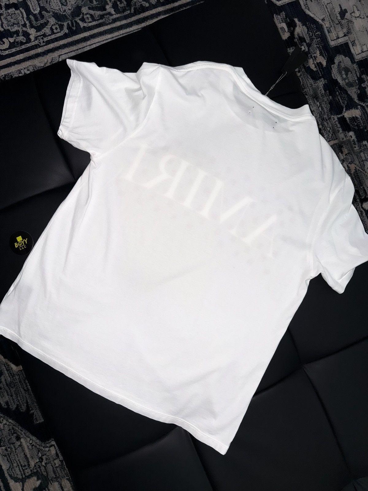 Amiri Amiri bandana logo t shirt Size US M / EU 48-50 / 2 - 3 Thumbnail