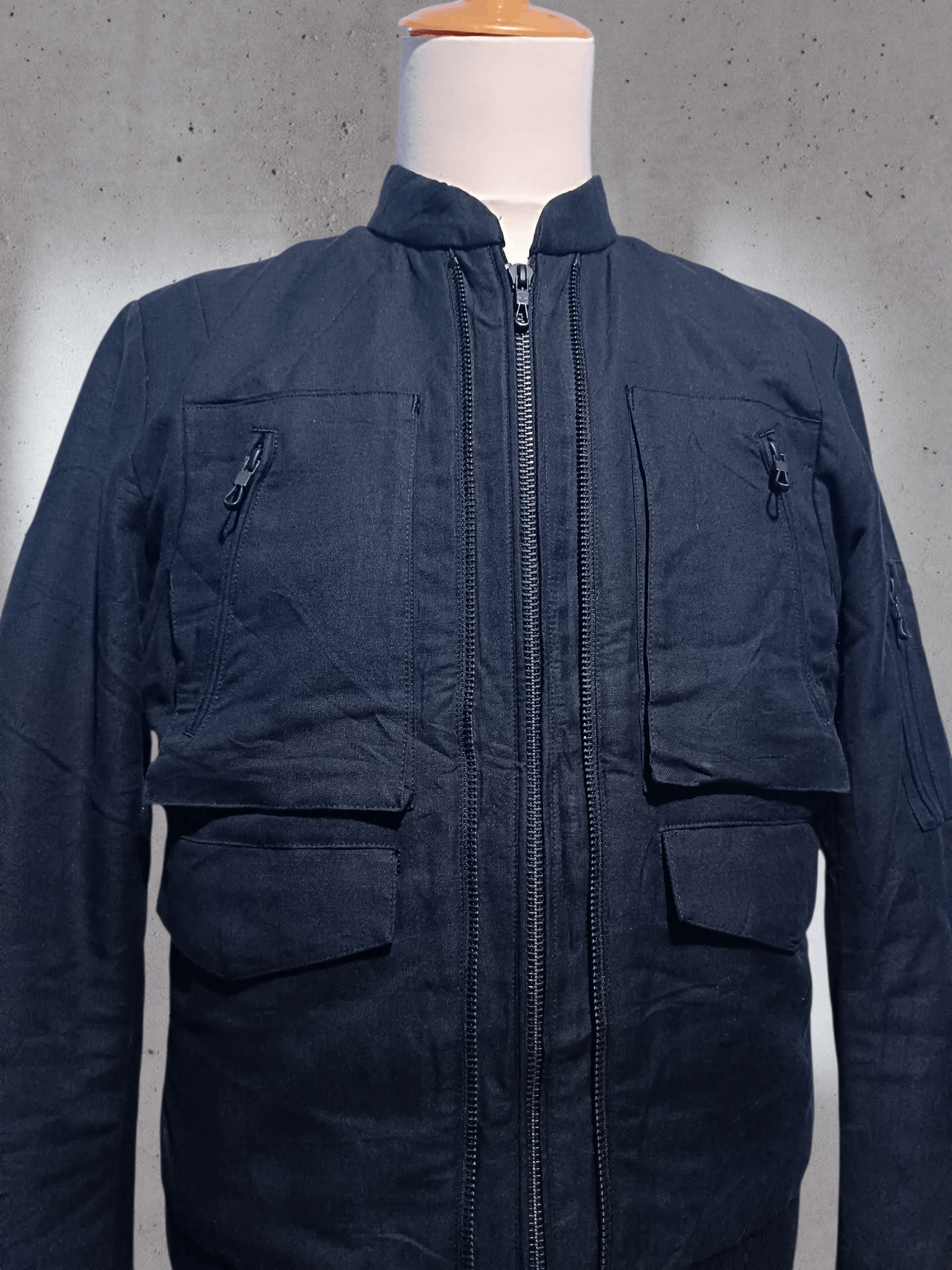 Dirain Dirain Bomber Jacket Double Zip 4 Pocket Undercover Style Size US L / EU 52-54 / 3 - 2 Thumbnail