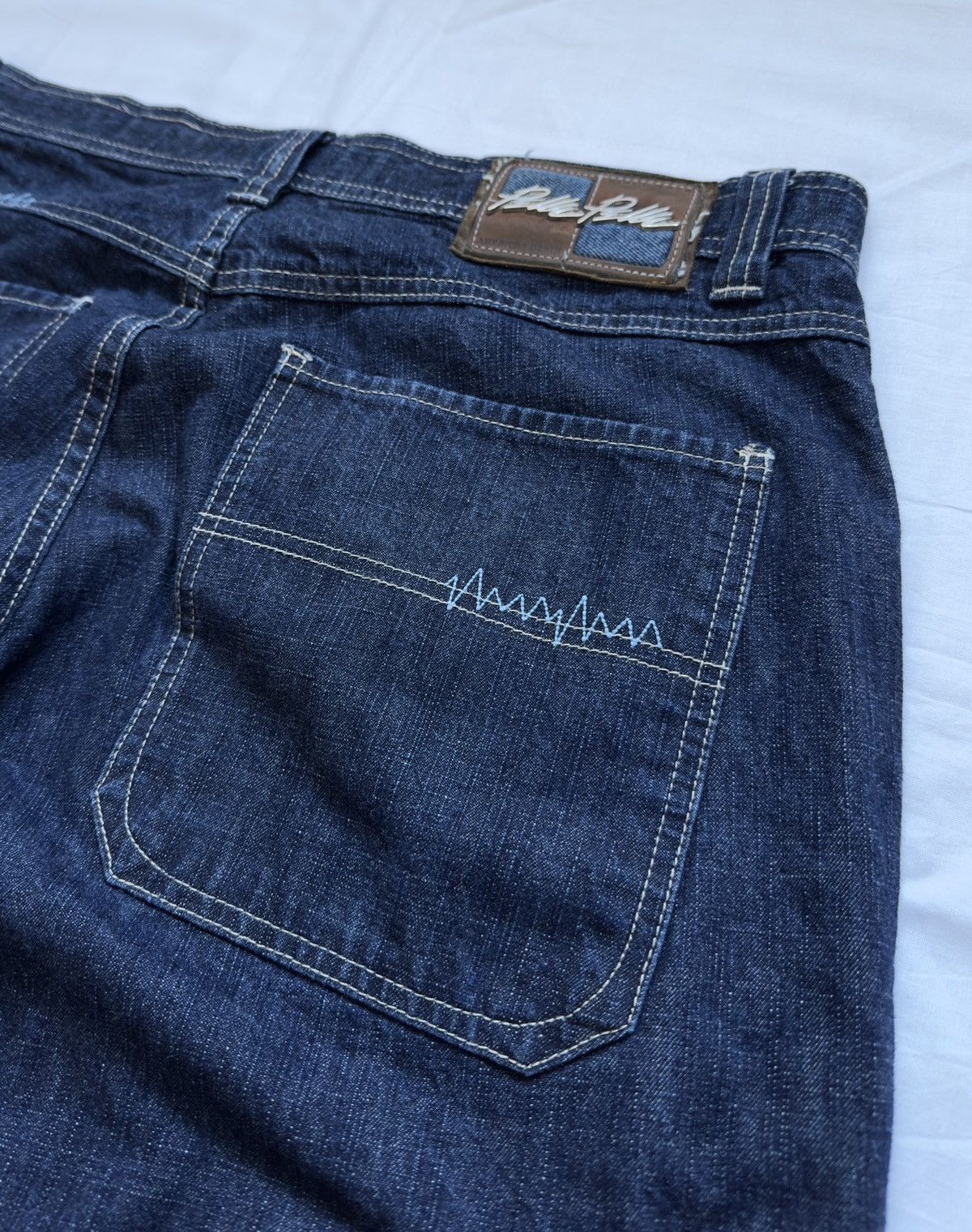 Pelle Pelle VINTAGE PELLE PELLE DENIM RAP BAGGY CARPENTER 90S RARE JEANS Size US 38 / EU 54 - 6 Thumbnail