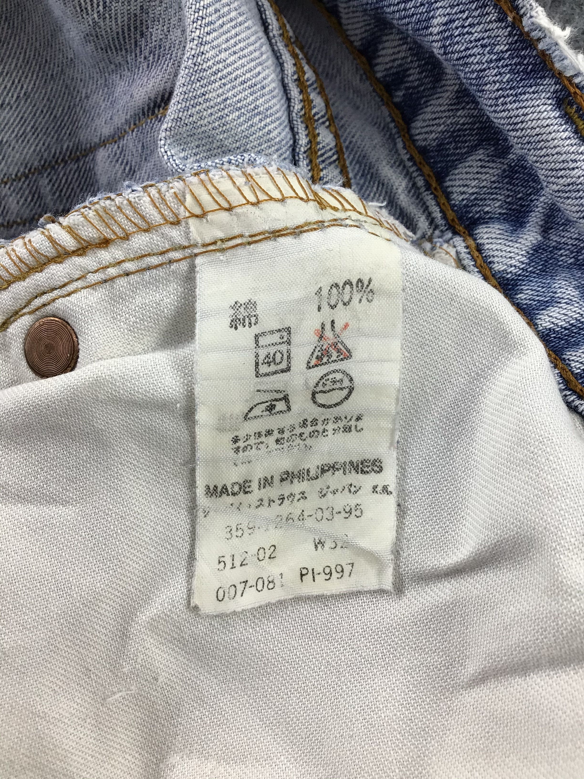 Levi's × Vintage Vintage 90s Levis 359 Jeans-JM407 Size US 31 - 10 Thumbnail