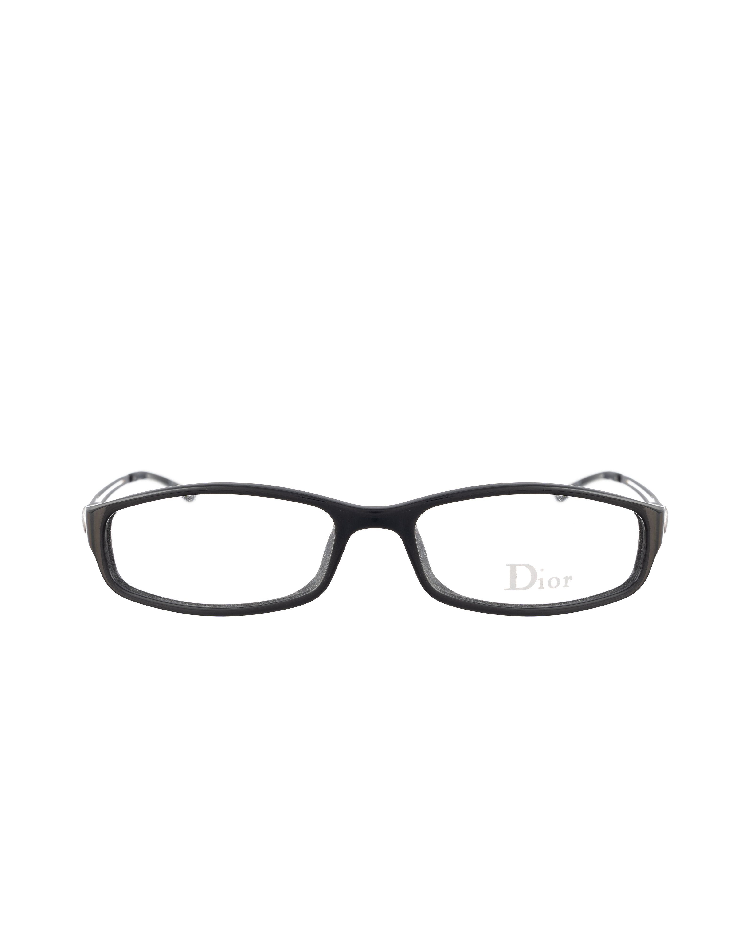 Dior Dior 00s Black Classic Glasses with Silver Temples Size ONE SIZE - 2 Thumbnail