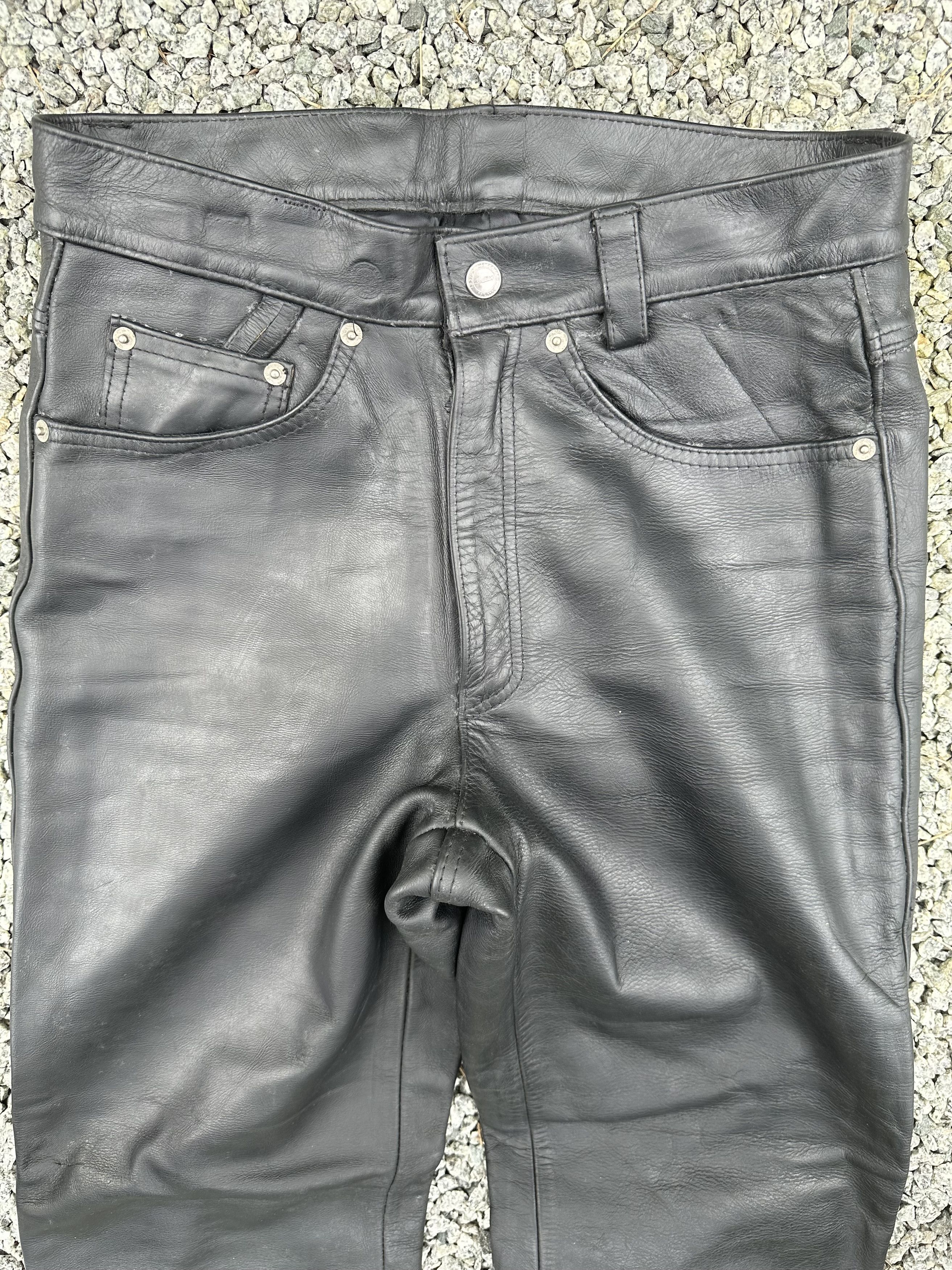 Indian Motorcycle Rare Vintage Indian Motorcycles Leather Racing Bikers Pants Size US 30 / EU 46 - 8 Thumbnail