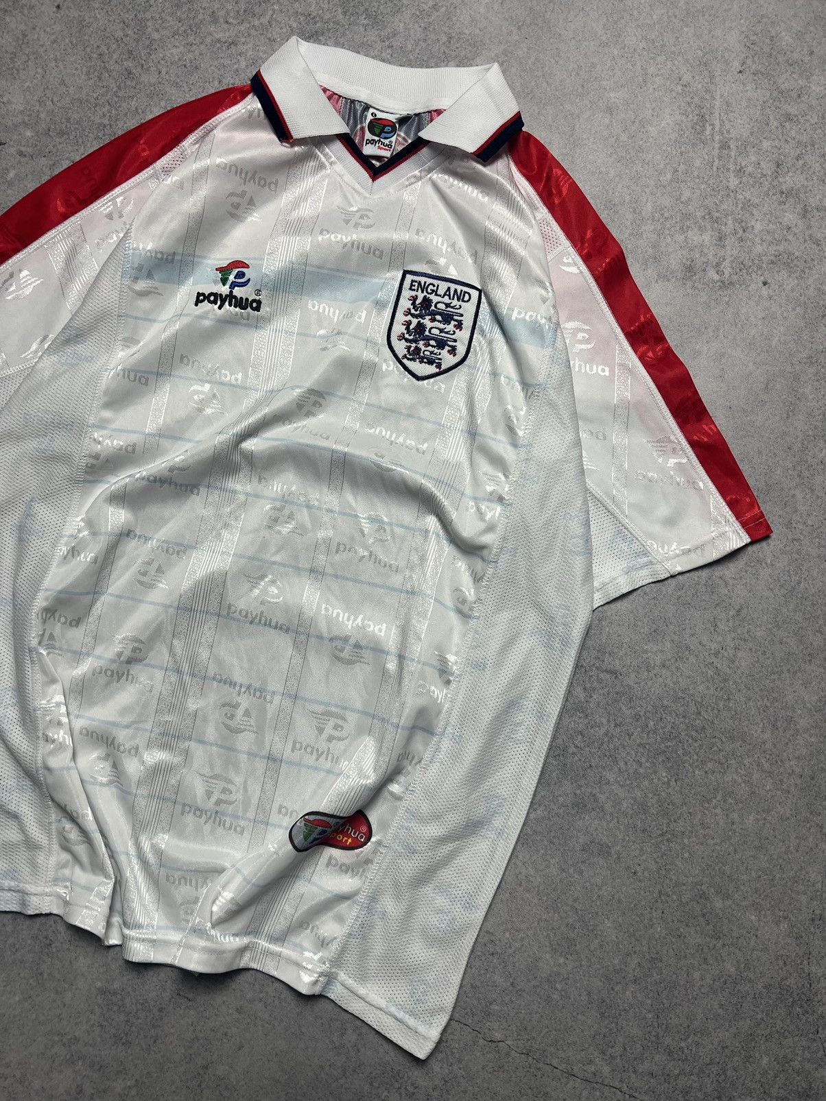 Vintage Vintage Y2K England Football Soccer Blockcore style Jersey Size US L / EU 52-54 / 3 - 3 Thumbnail