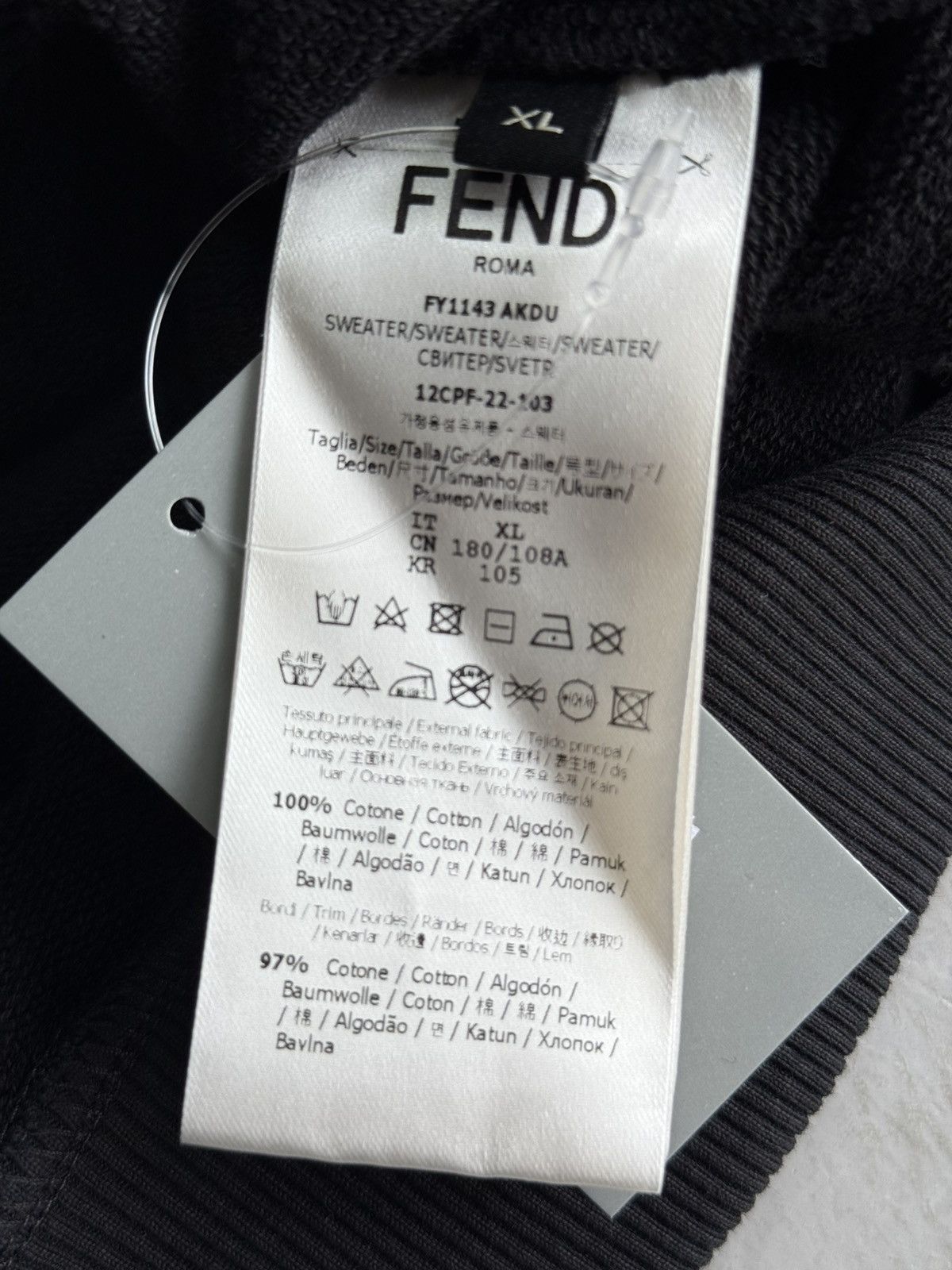 Fendi Fendi x Versace “Fendace” Medusa Hoodie Size US XL / EU 56 / 4 - 9 Thumbnail