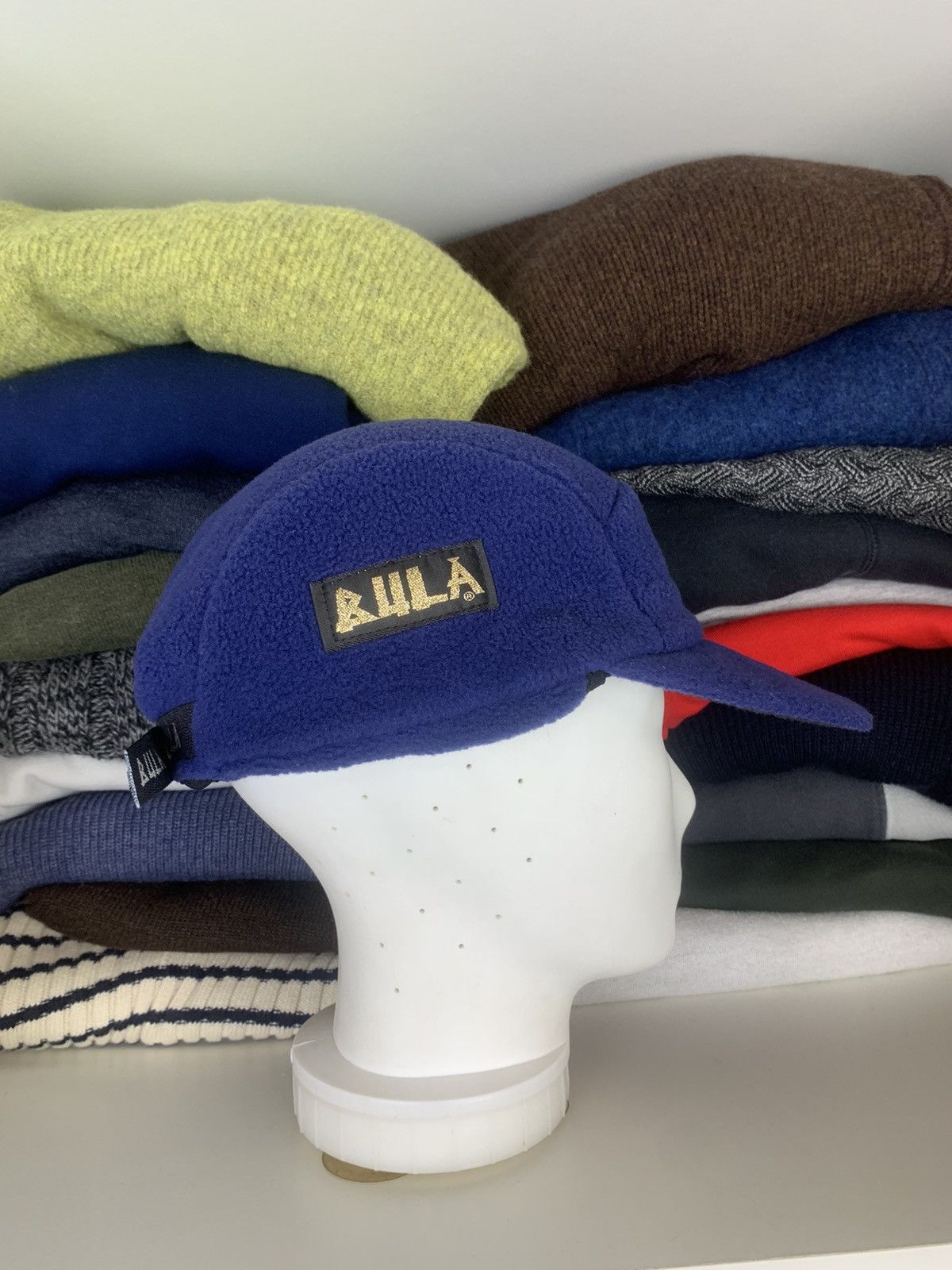 USA Olympics × Vintage Vintage Bula US Ski Team 2 in 1 Fleece Cap Hat Made in USA Size ONE SIZE - 12 Thumbnail