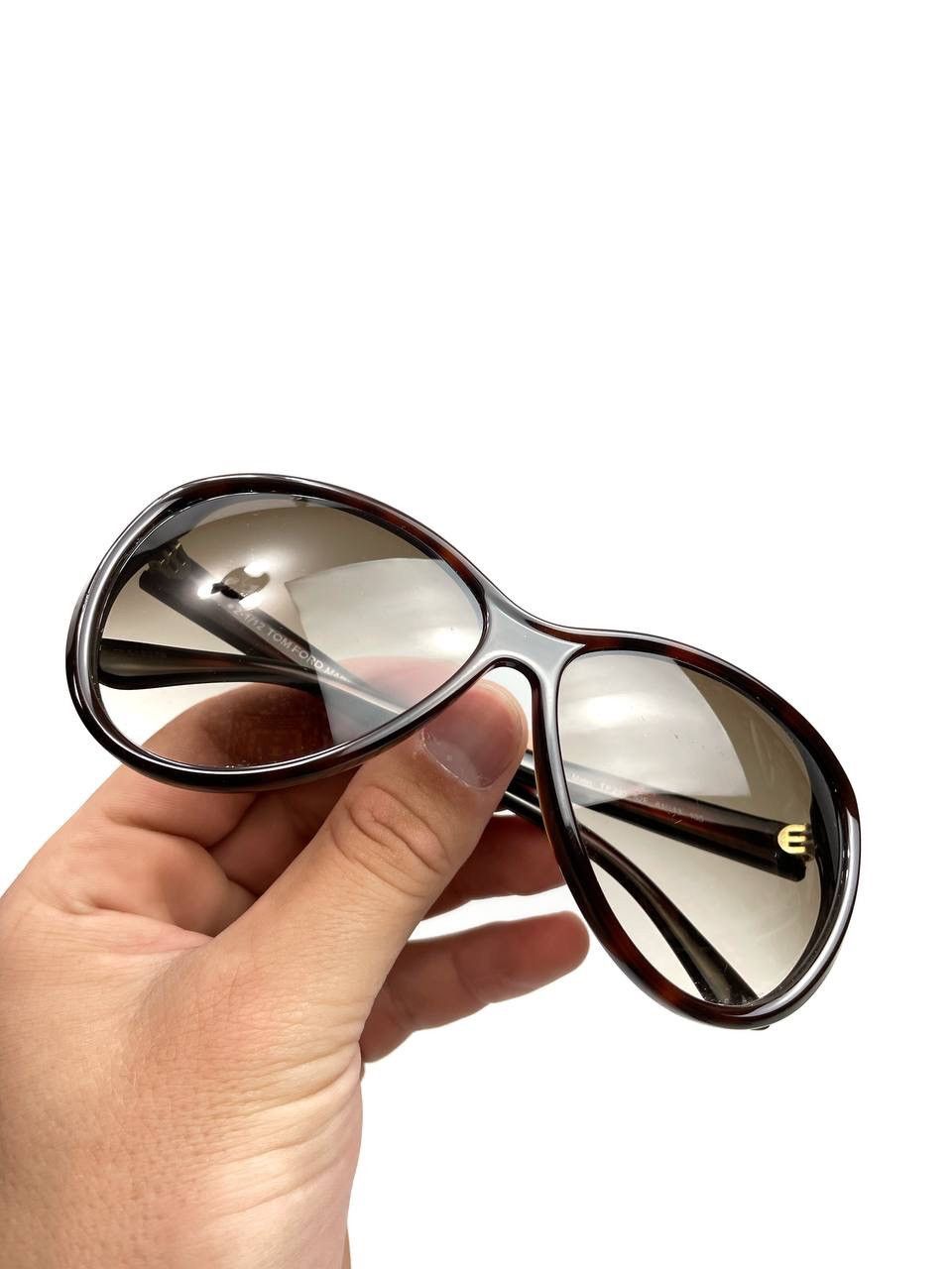 Tom Ford Tom Ford Malin Women’s Sunglasses Gradient Brown TF230 Size ONE SIZE - 6 Thumbnail
