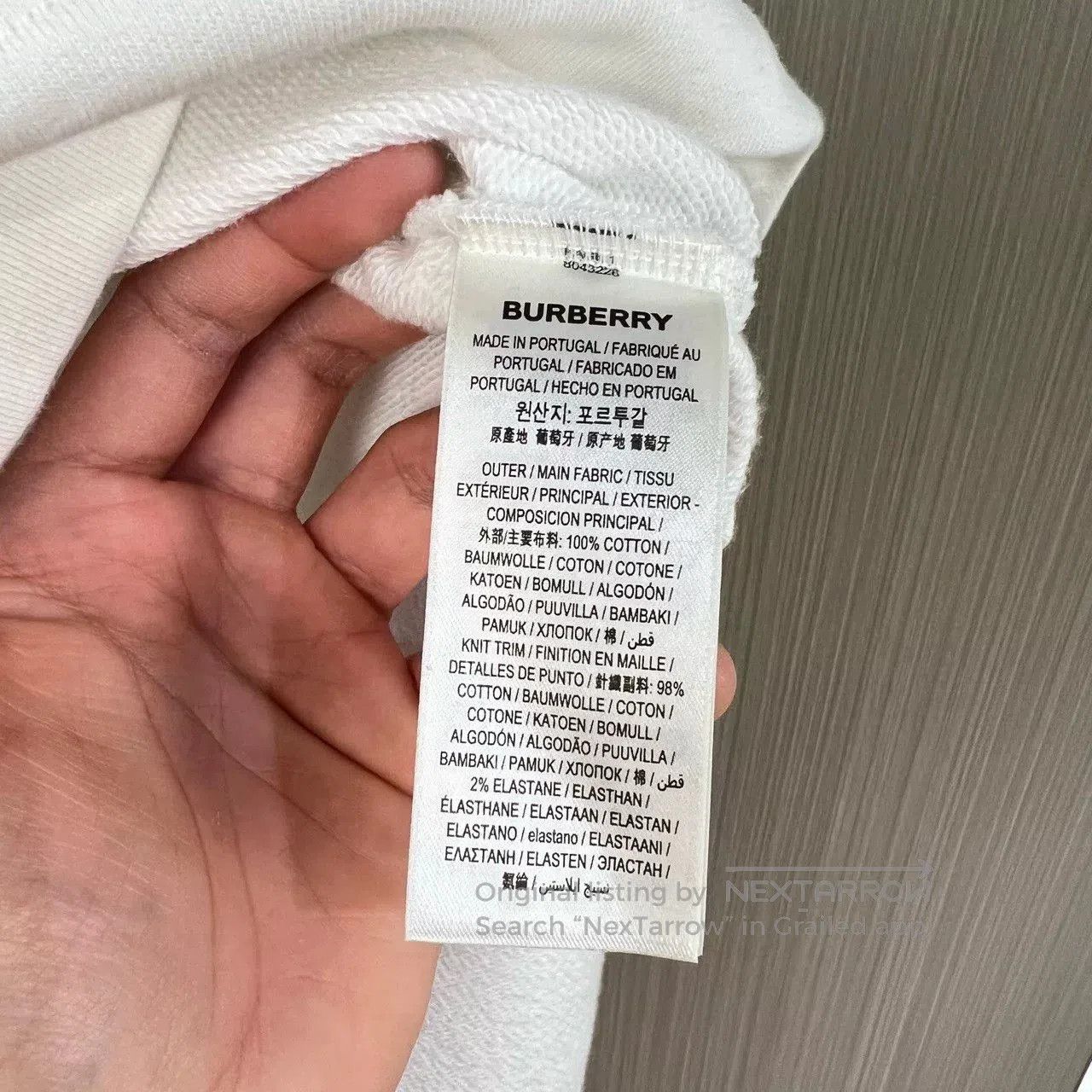 Burberry Burberry Embroidered Deer Letter Hoodie. Size XS / US 0-2 / IT 36-38 - 7 Thumbnail
