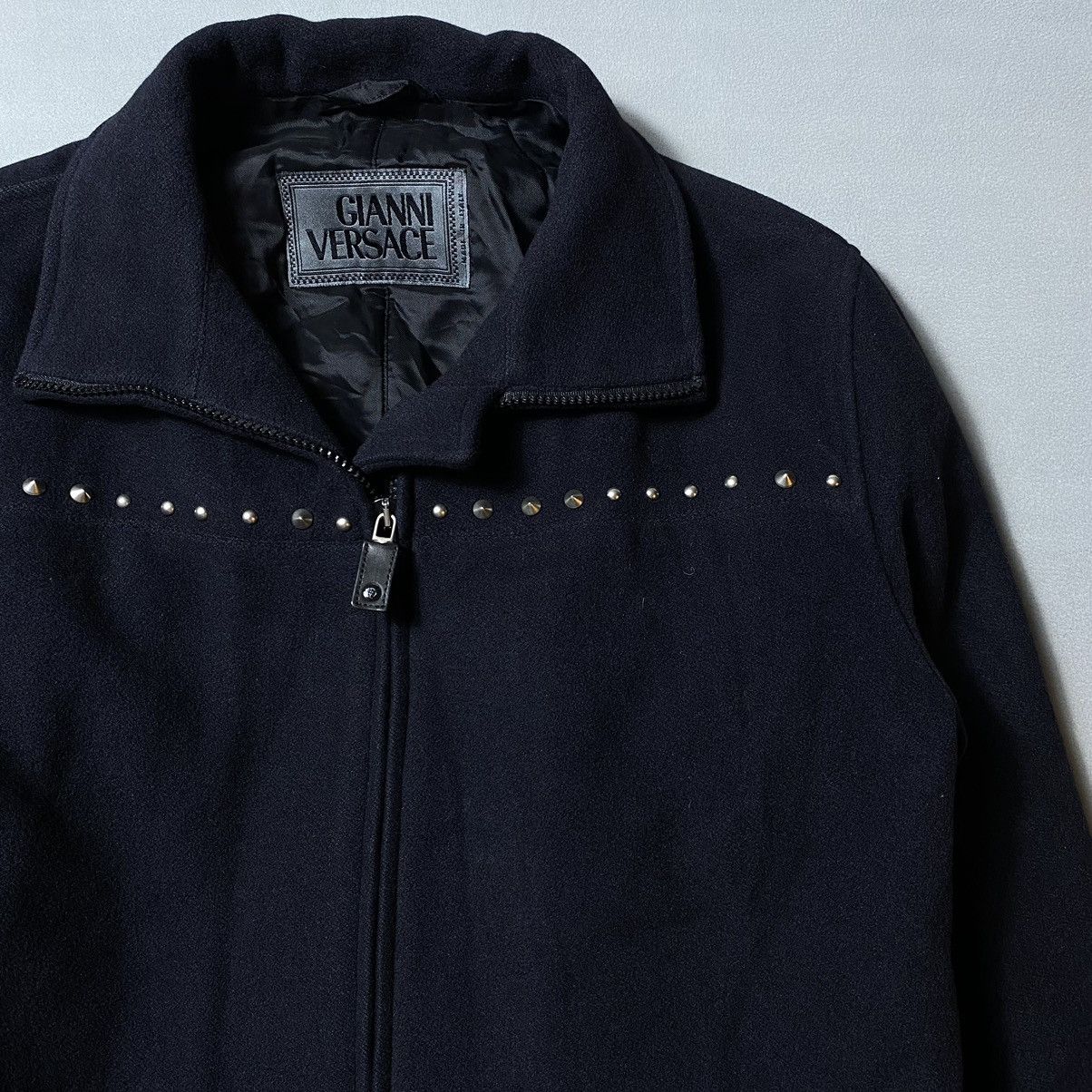 Versace Gianni Versace Studded Wool Jacket Size US M / EU 48-50 / 2 - 3 Thumbnail