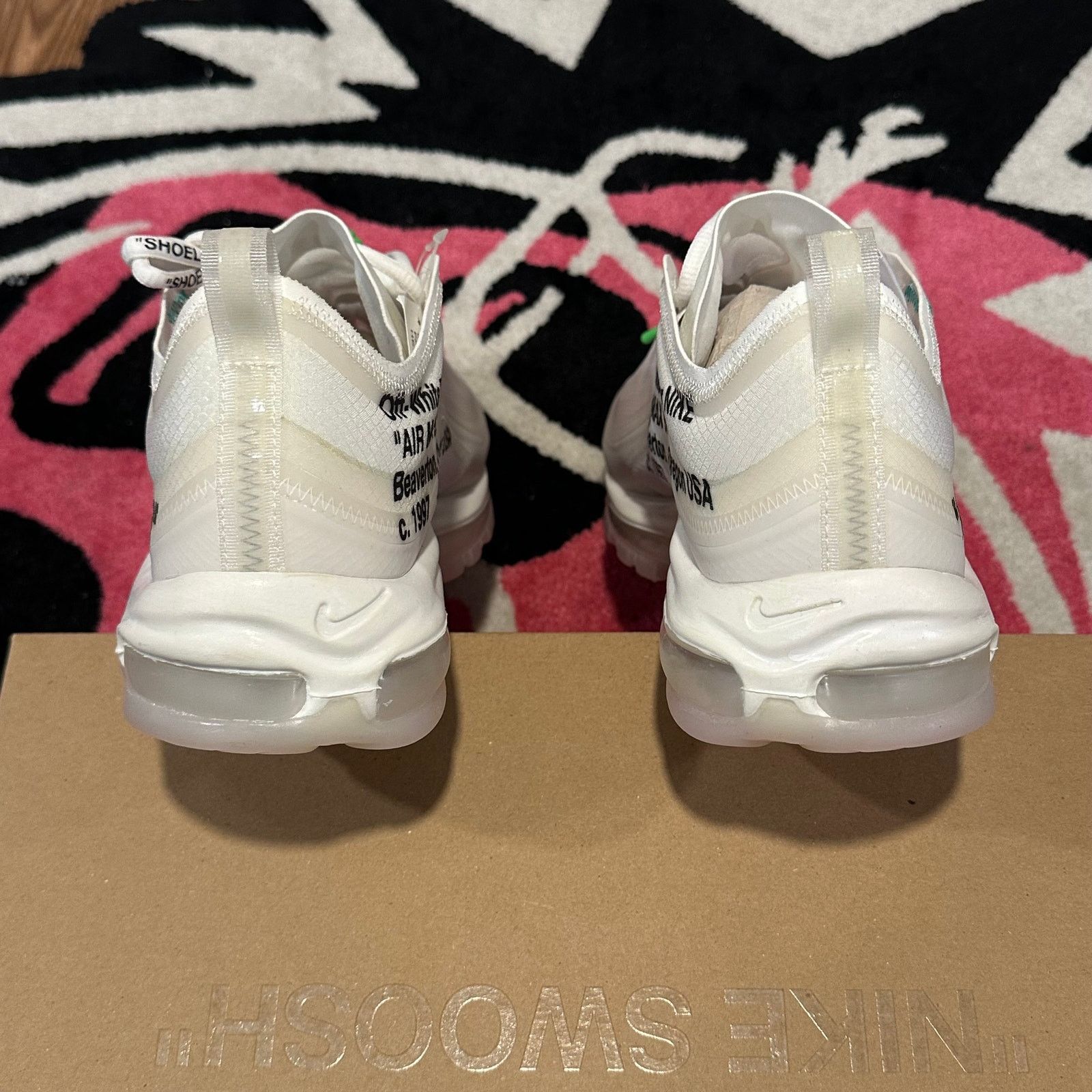 Nike BRAND NEW Nike Air Max 97 Off-White Size US 11.5 / EU 44-45 - 5 Thumbnail
