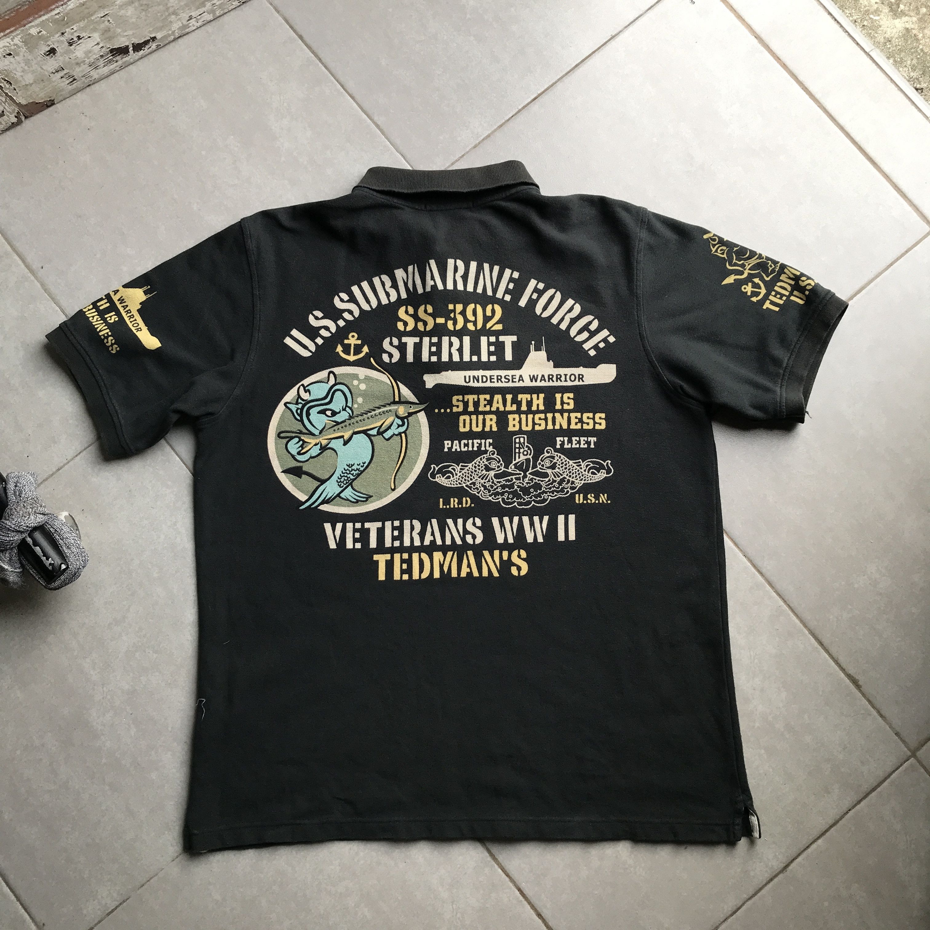 Vintage Vintage ted company us sub marine force Size US XL / EU 56 / 4 - 1 Thumbnail